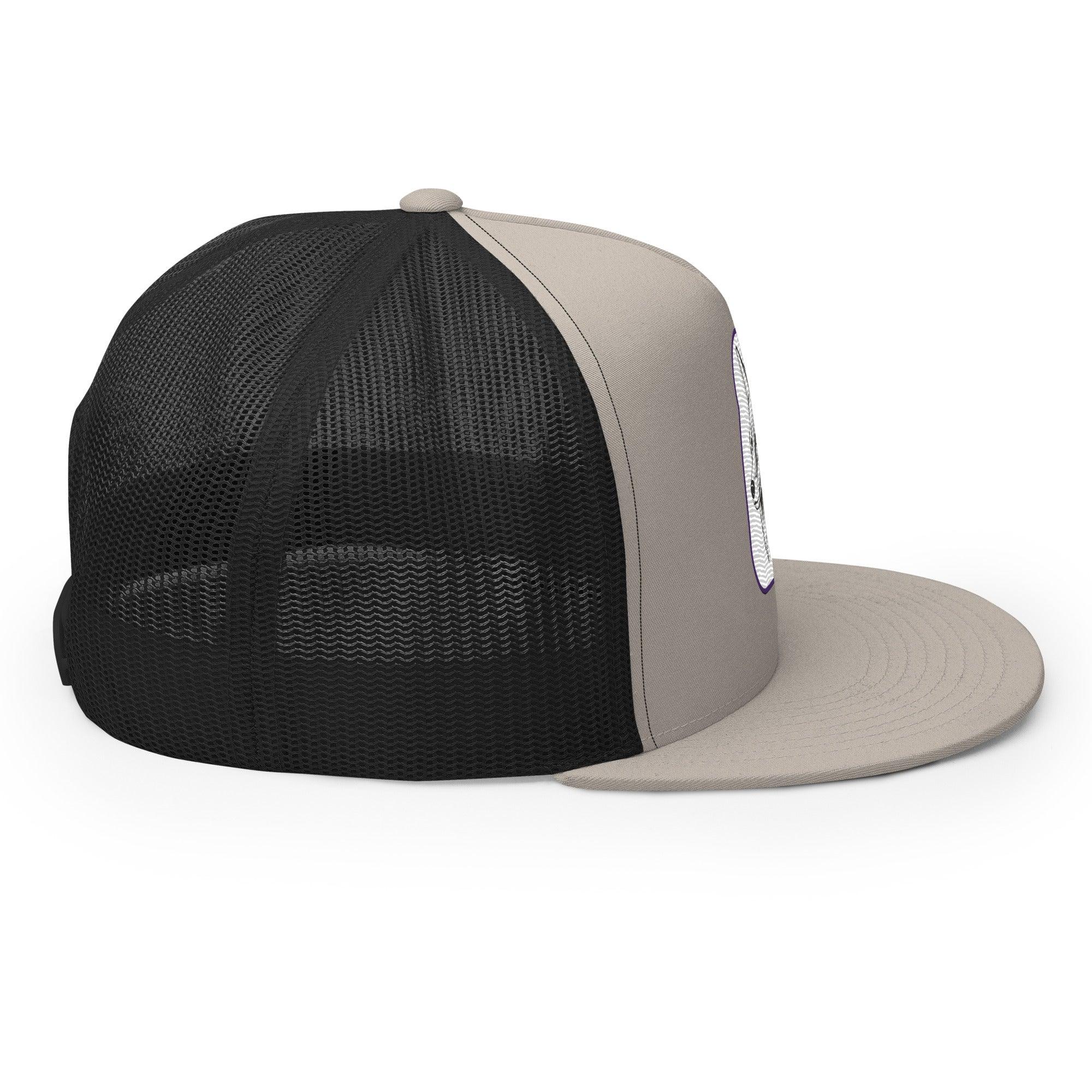 'Foxy' five-panel Trucker Cap - POMA Graphics