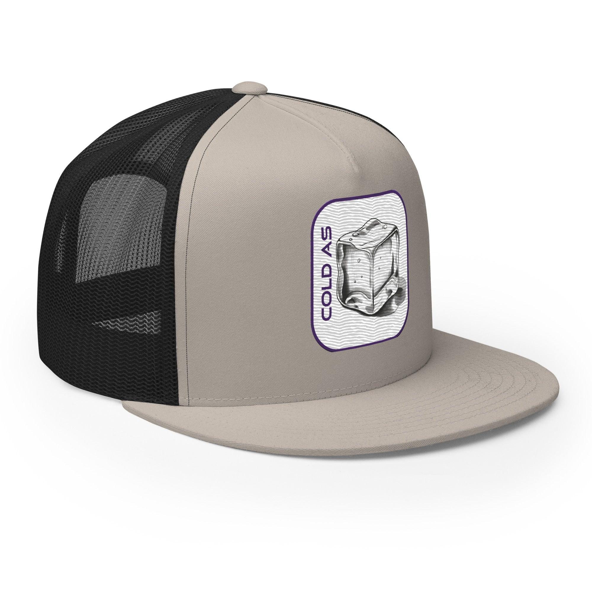 'Cold As Ice' five-panel Trucker Cap - POMA Graphics