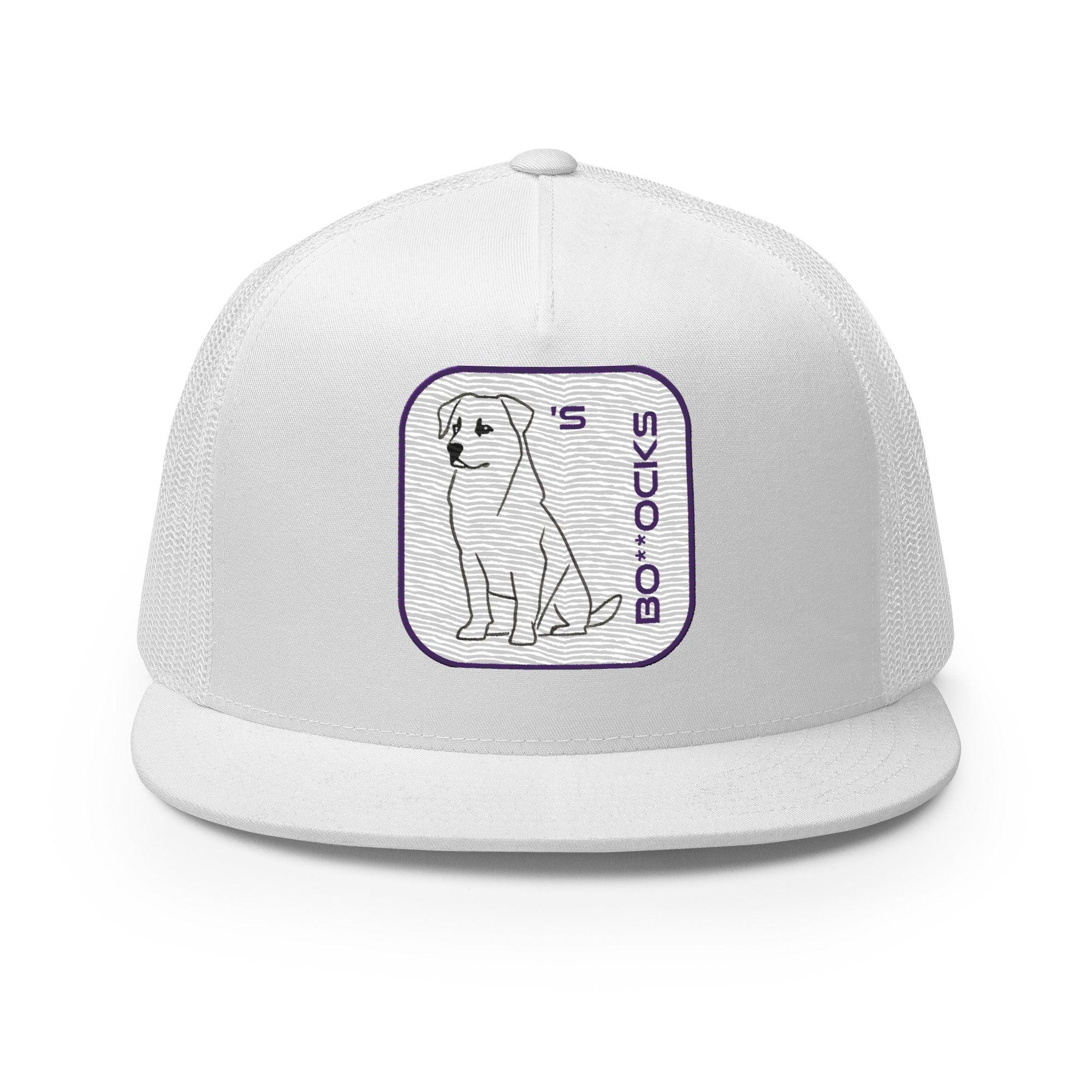 'Dog's Bo**ocks' five-panel Trucker Cap - POMA Graphics