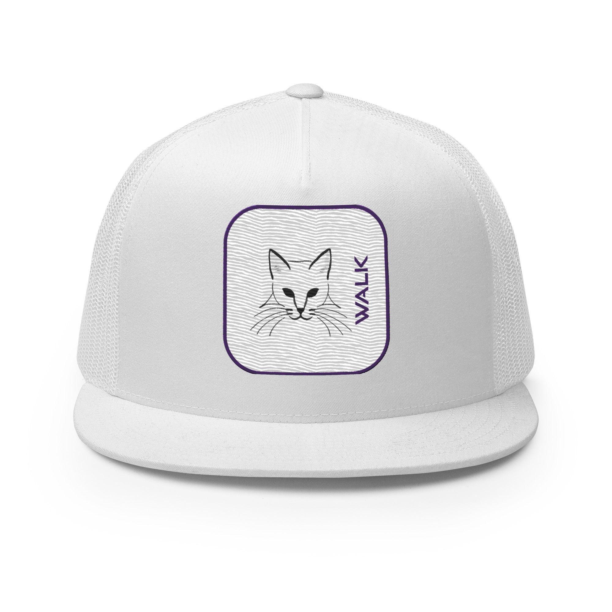 'Cat Walk' five-panel Trucker Cap - POMA Graphics