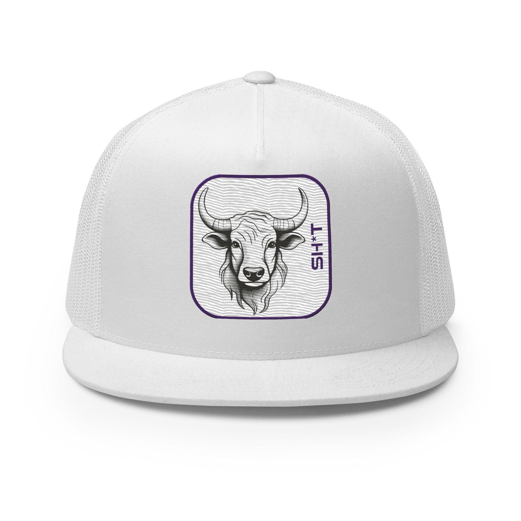 'Bull Sh*t' five-panel Trucker Cap - POMA Graphics