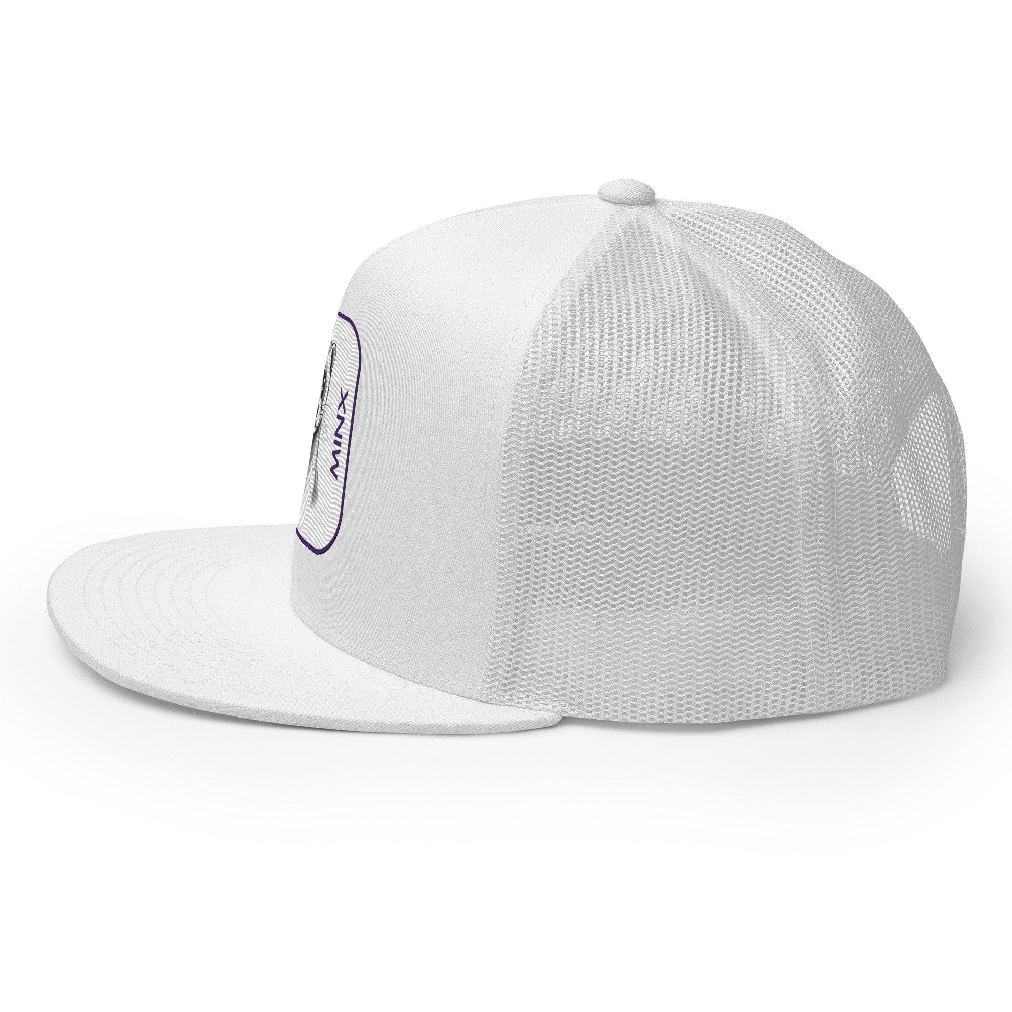 'Minx' five-panel Trucker Cap - POMA Graphics