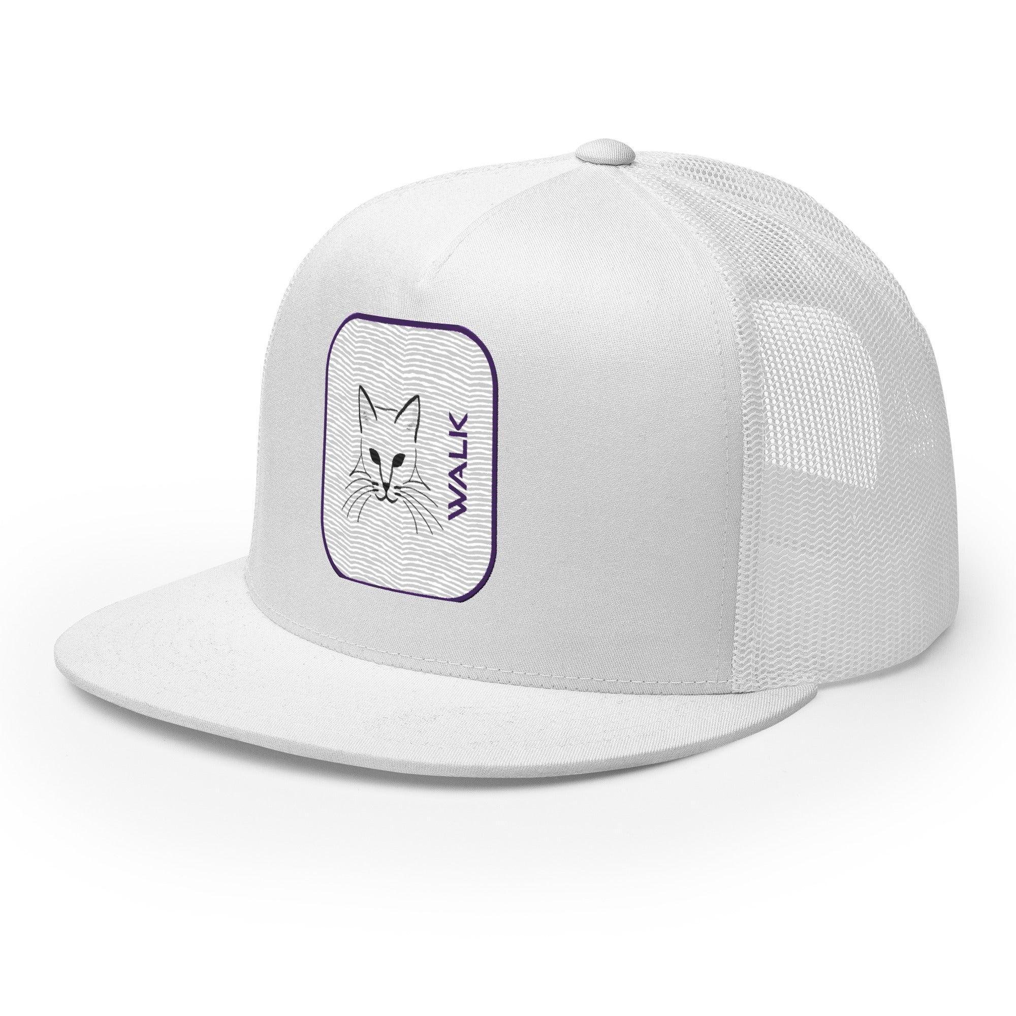 'Cat Walk' five-panel Trucker Cap - POMA Graphics