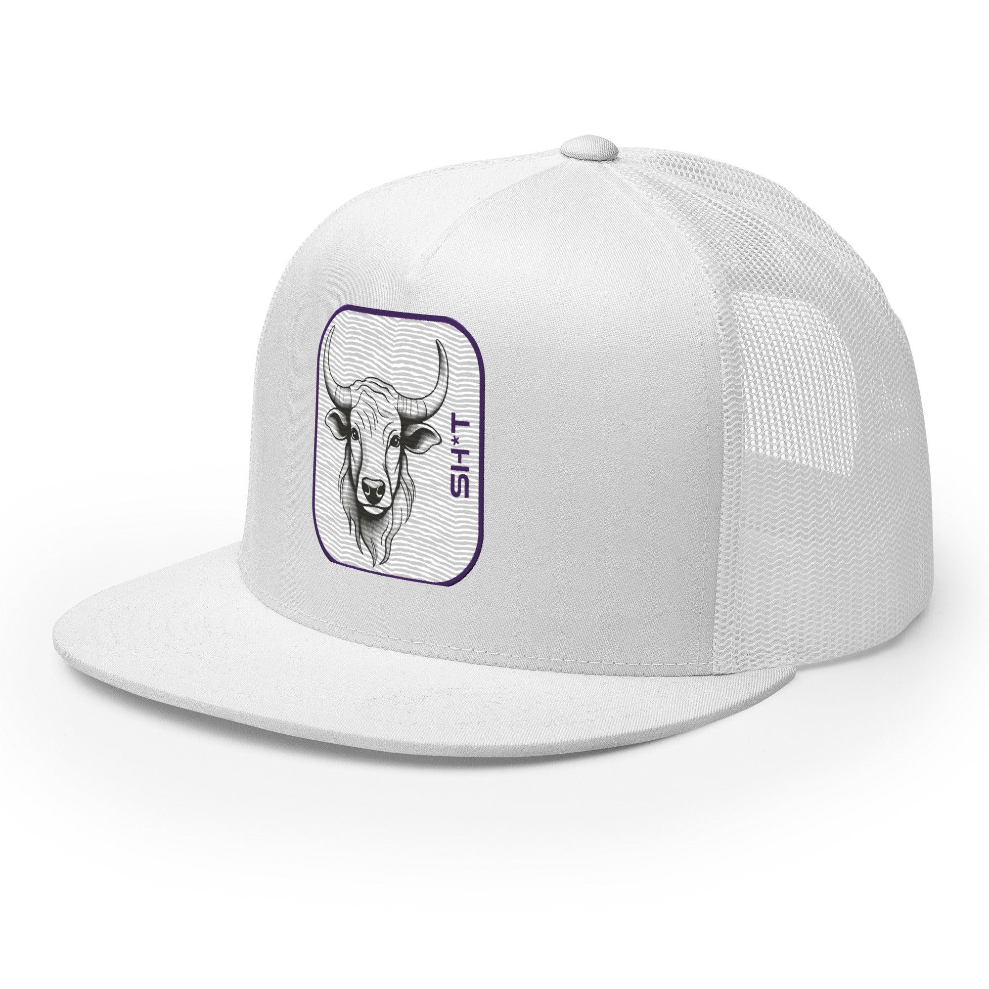 'Bull Sh*t' five-panel Trucker Cap - POMA Graphics