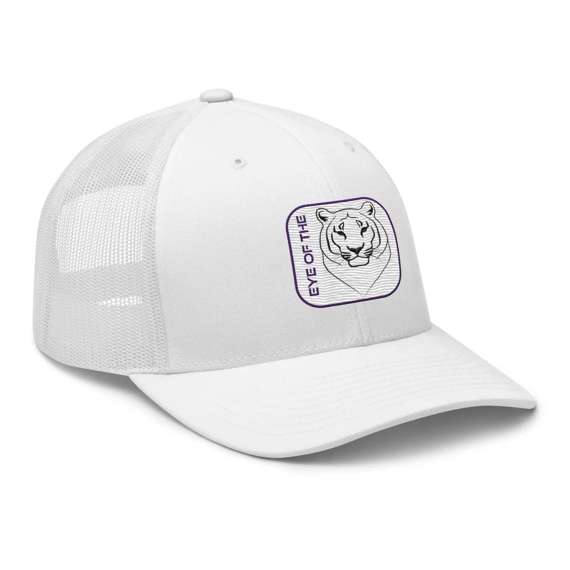 'Eye Of The Tiger' Retro Trucker Cap - POMA Graphics