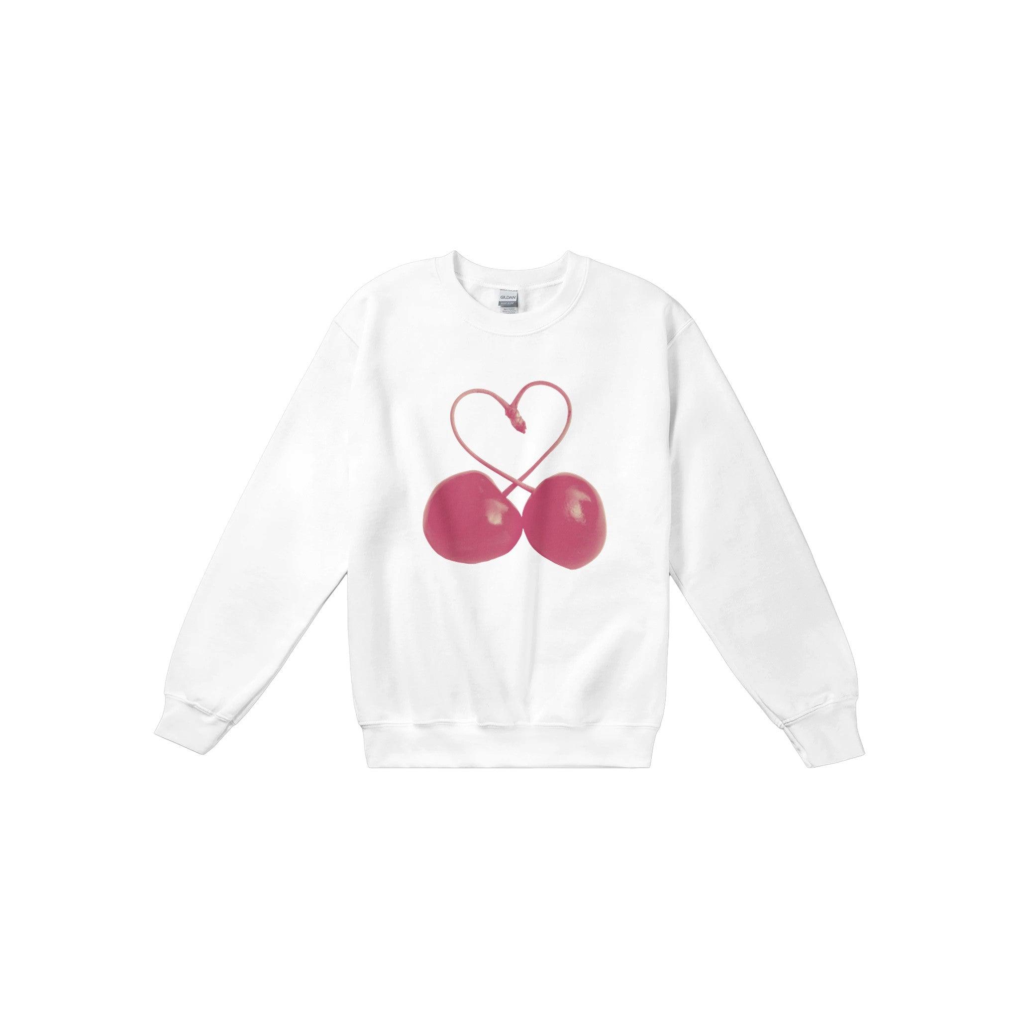 'Cherry Love' Boyfriend Sweatshirt - POMA