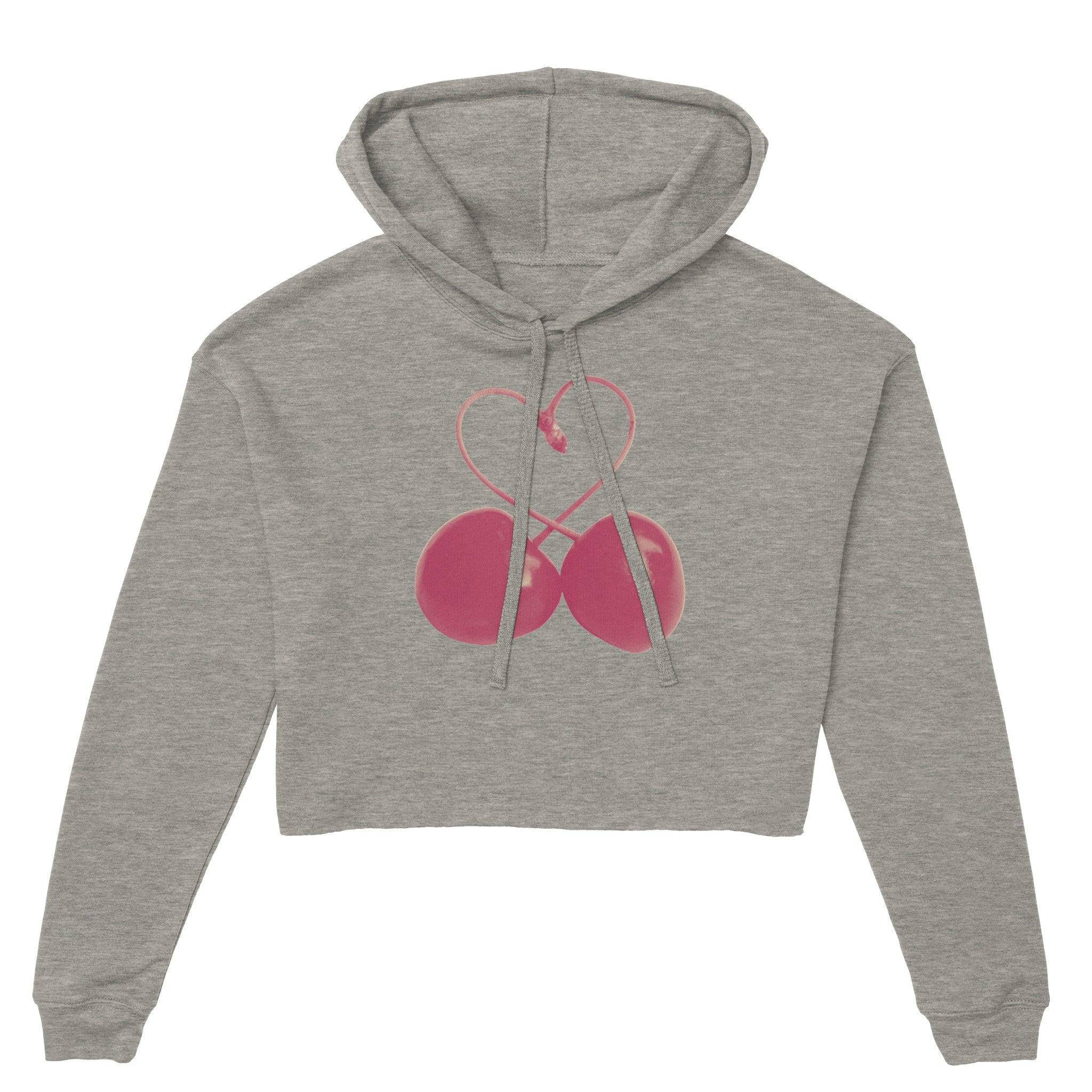 'Cherry Love' Cropped Hoodie - POMA