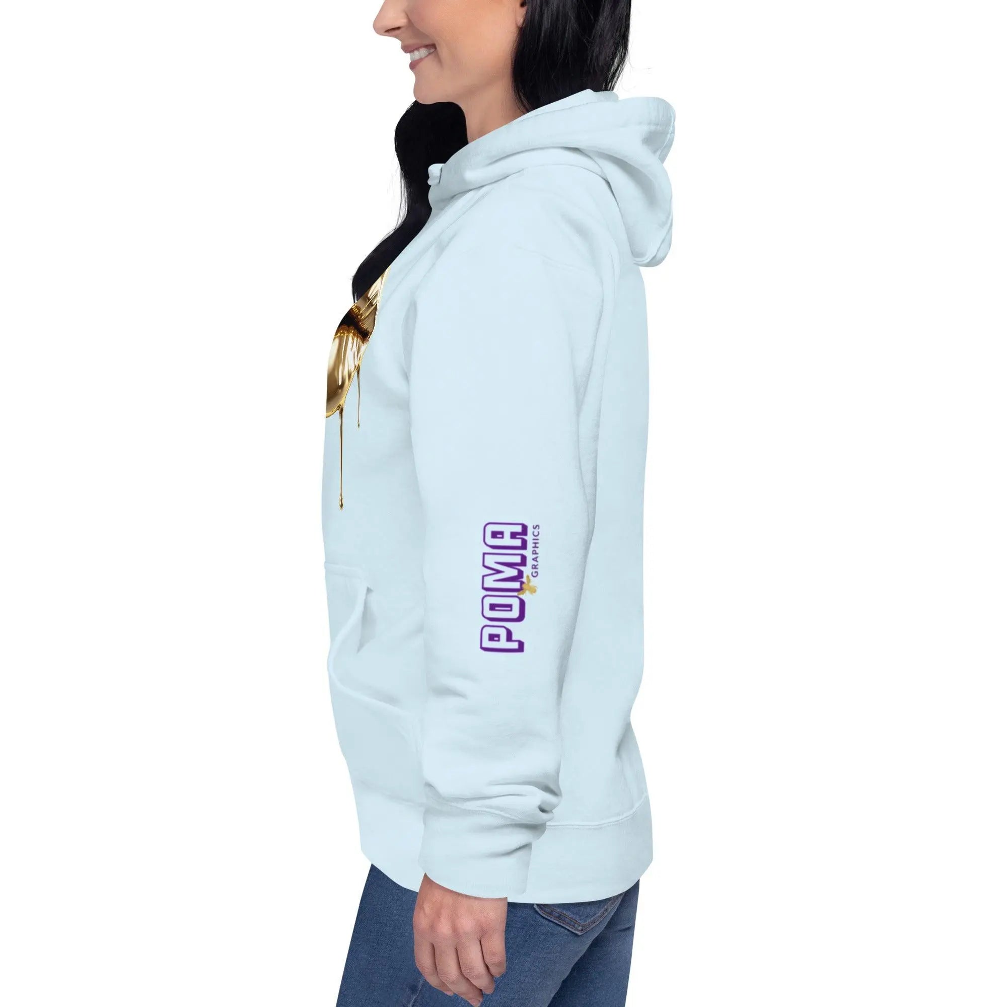 'Gold Edition Pure' Boyfriend Premium Hoodie - POMA Graphics