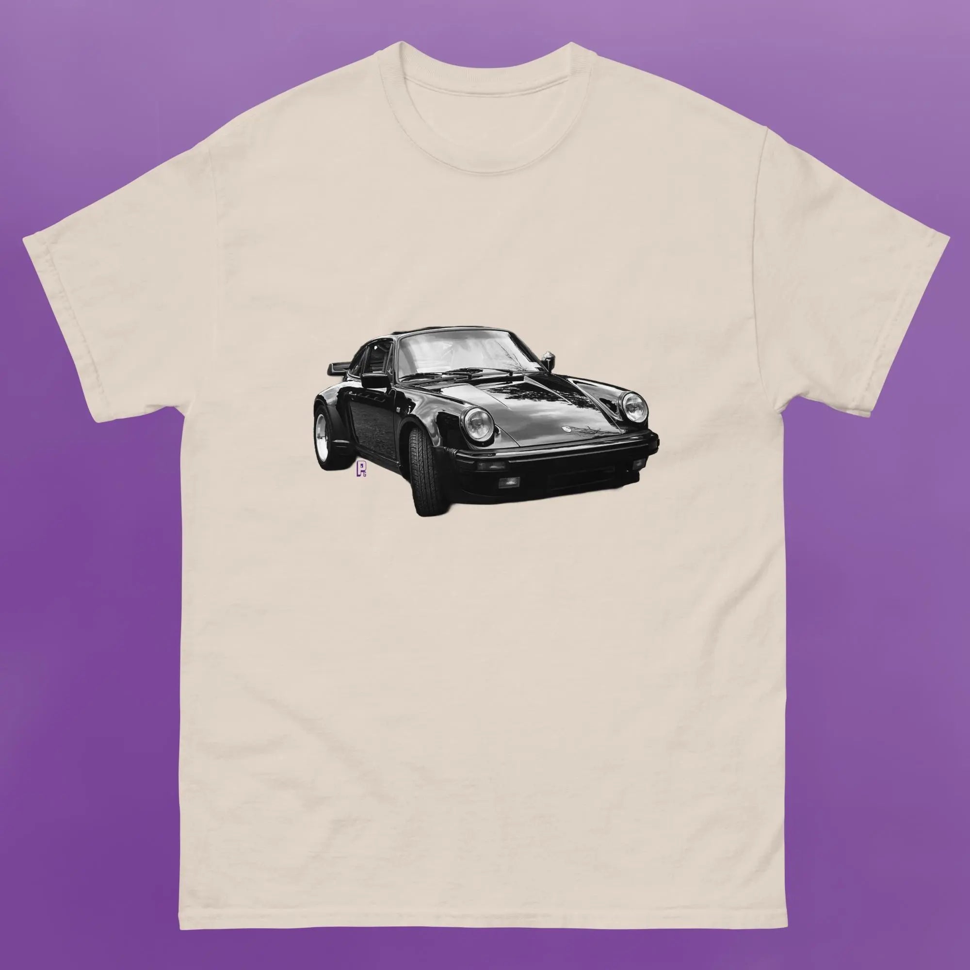 '80's Yuppie Porsche' Boyfriend T-shirt - Image #3