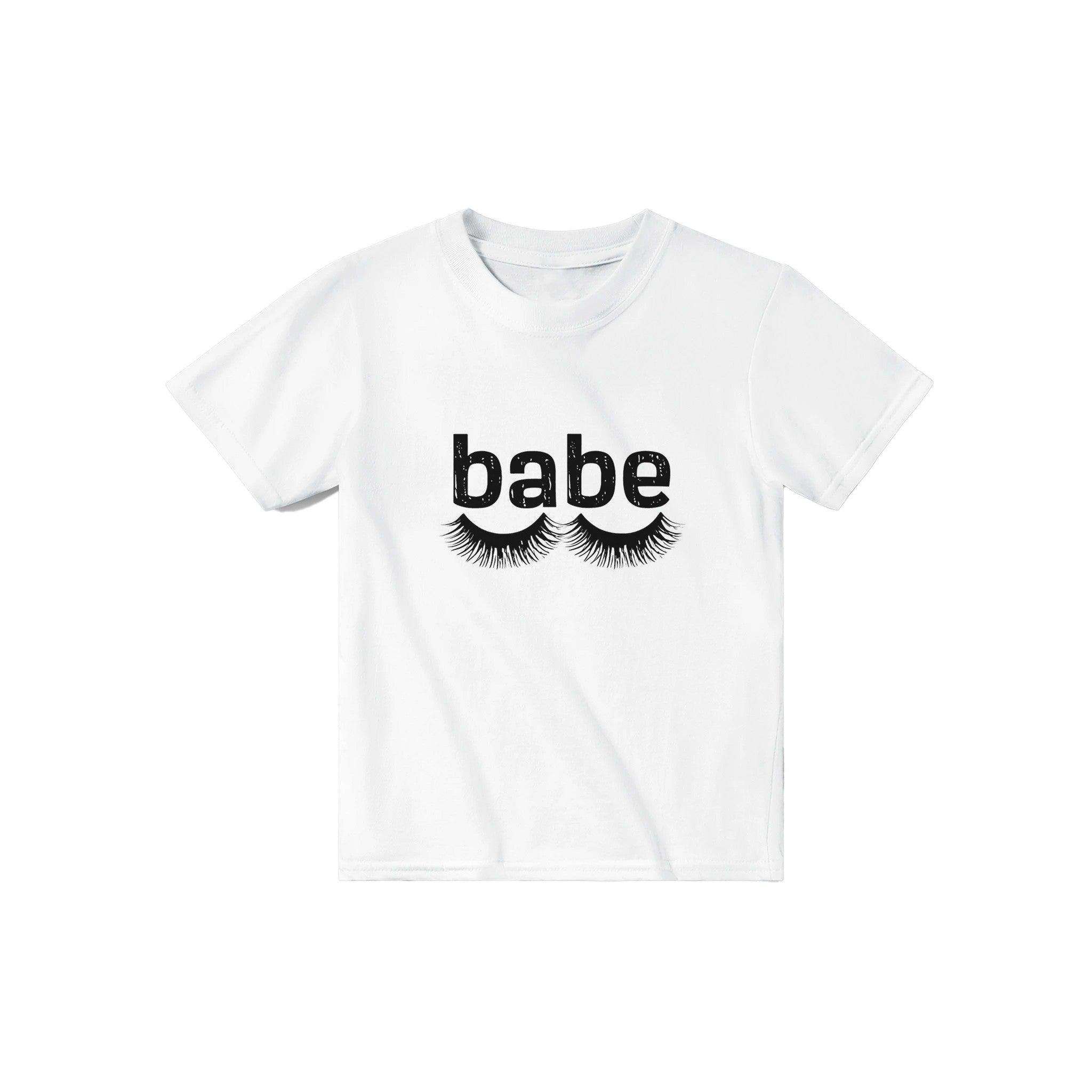 'babe' Baby Tee - POMA