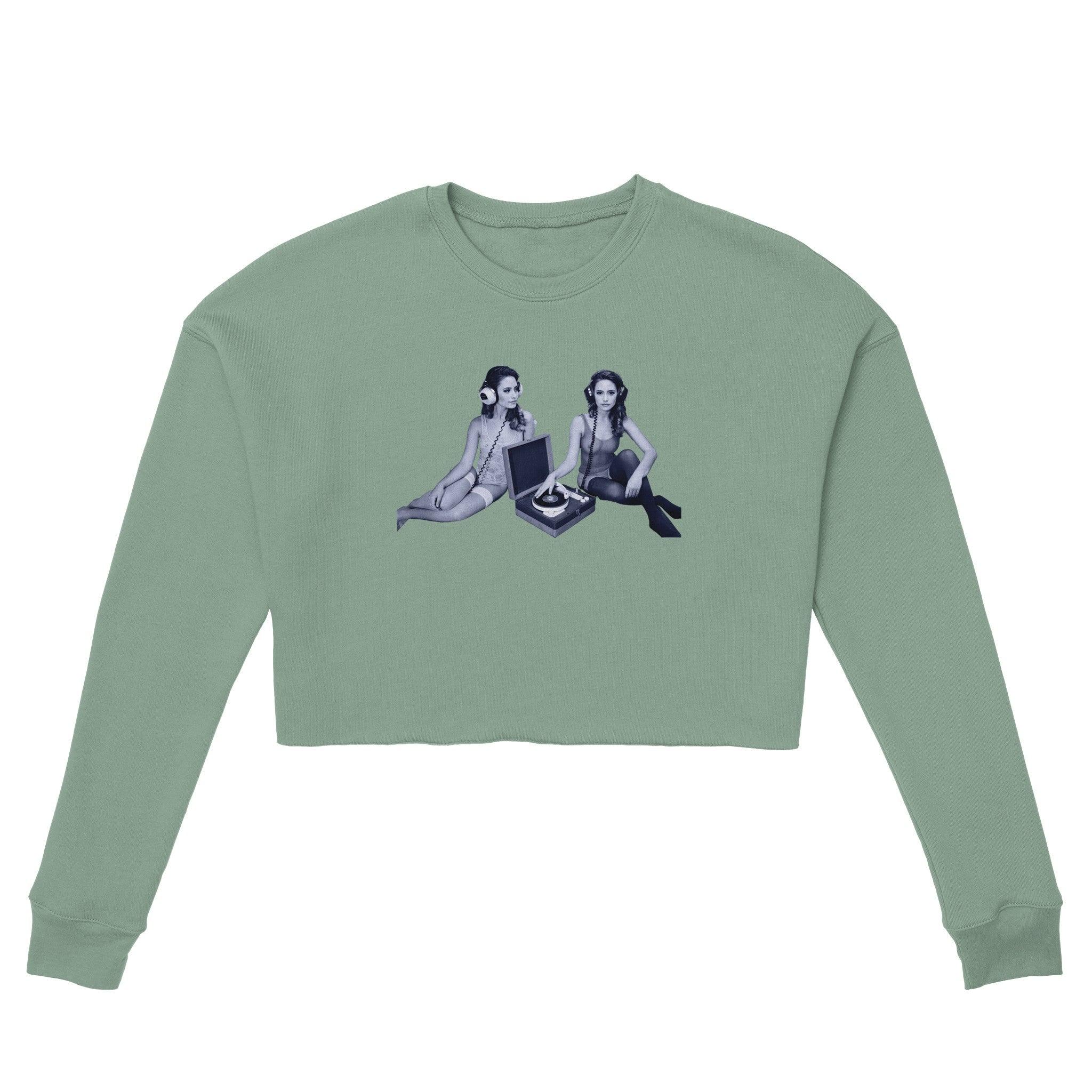 'Pre-Party' Cropped Sweatshirt - POMA
