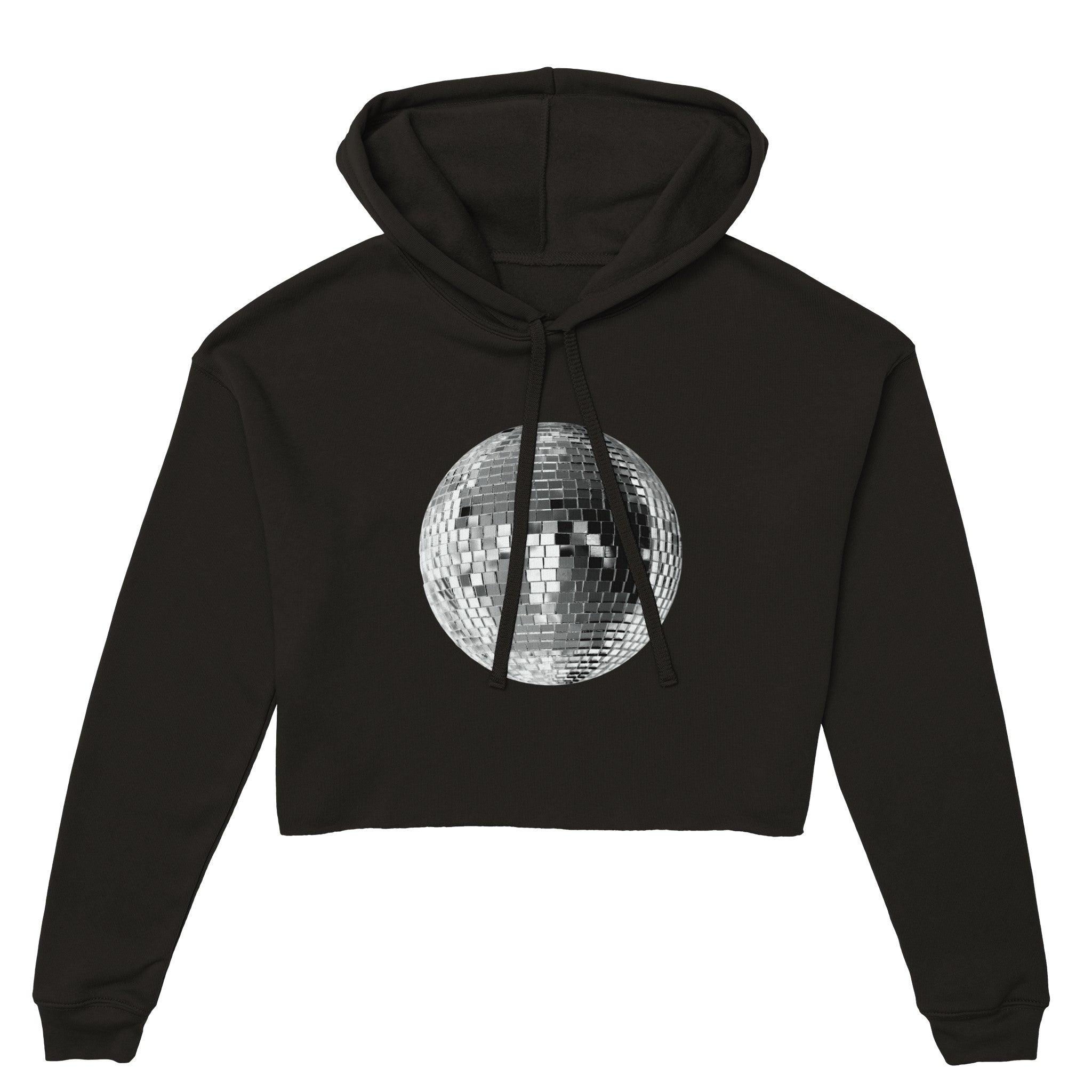 'Disco Ball' Cropped Hoodie - POMA