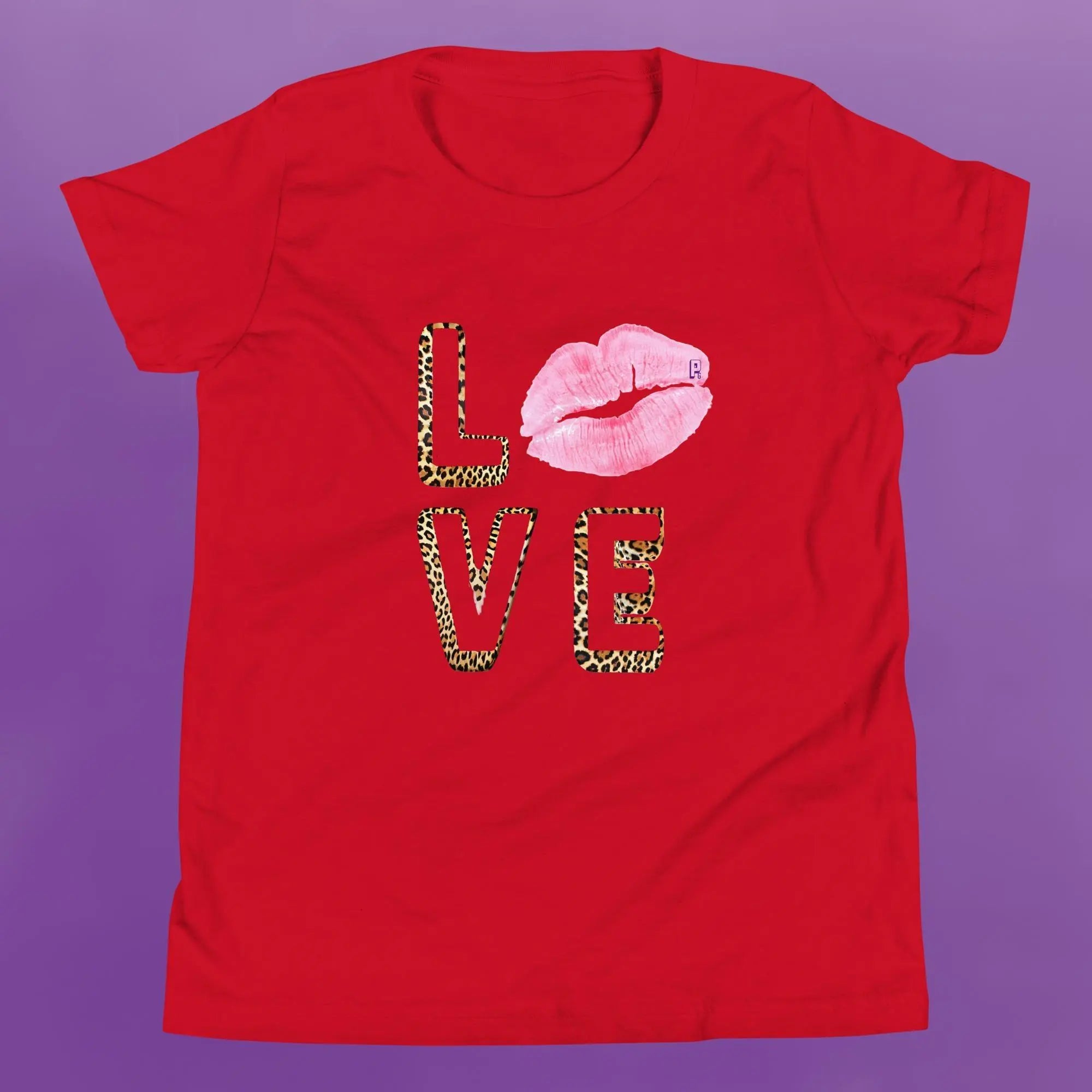 'Leopard Print Love' Baby Tee - Image #14