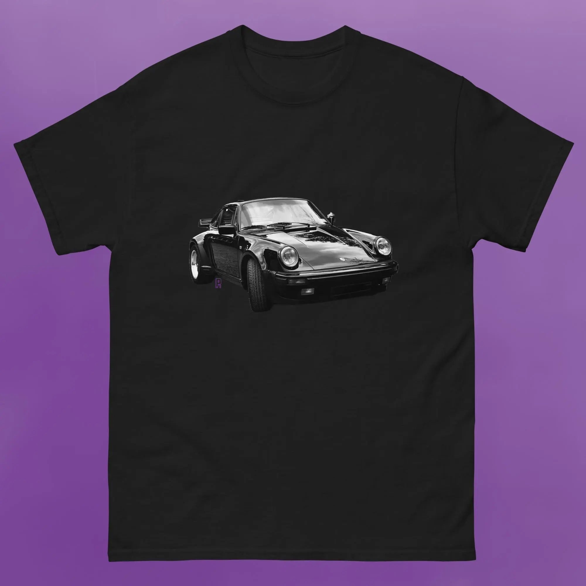 '80's Yuppie Porsche' Boyfriend T-shirt - Image #2