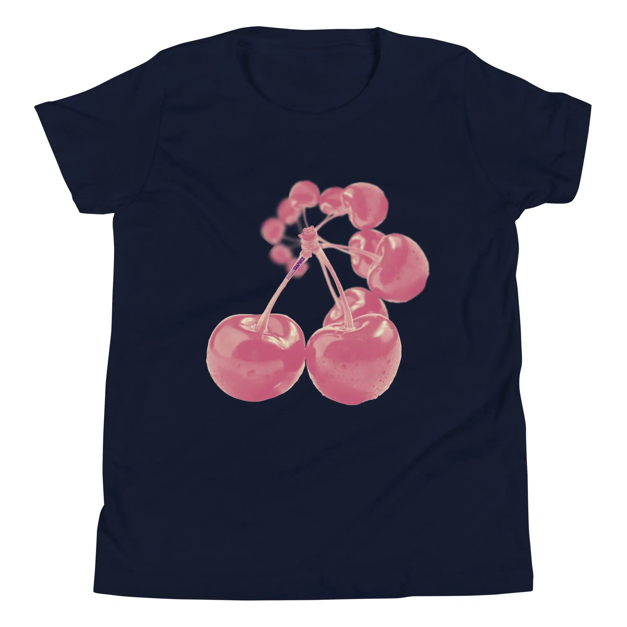 'Cherry Red Vortex' Baby Tee - Image #4