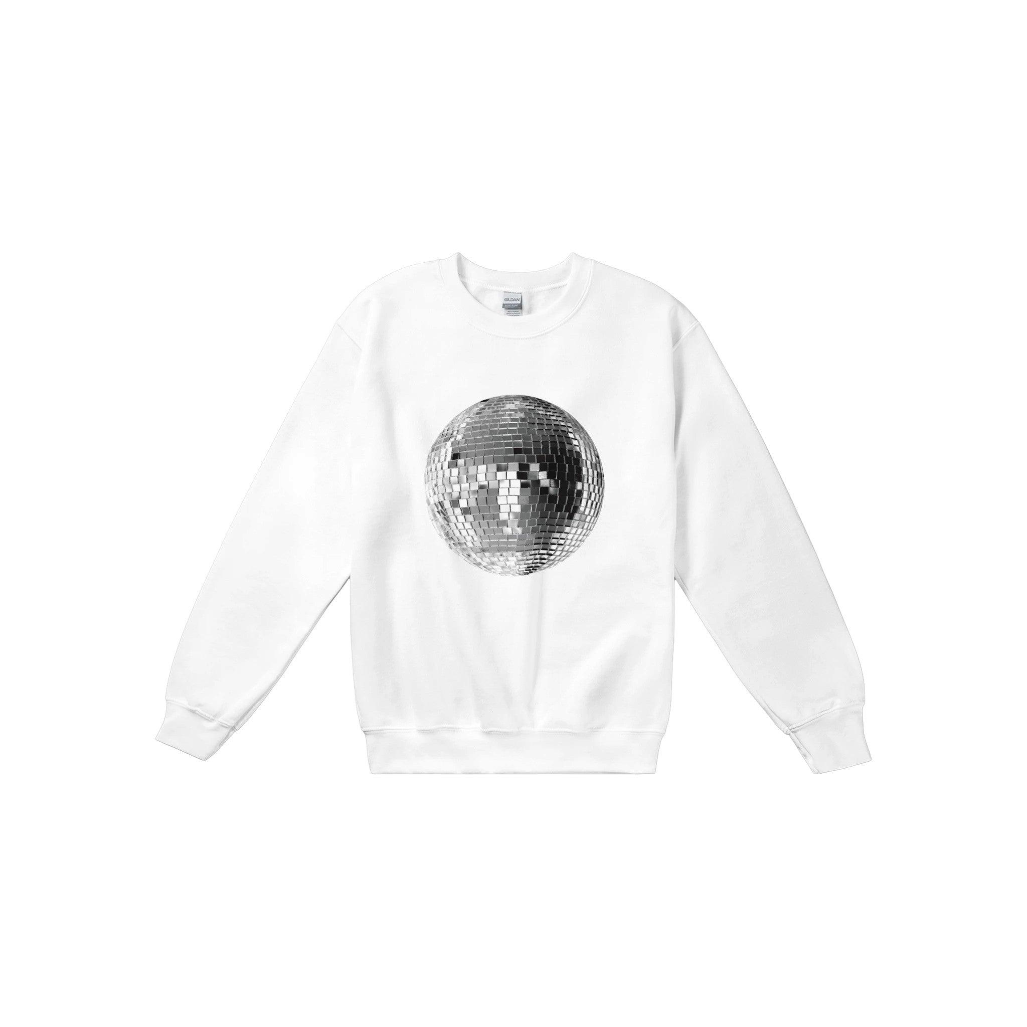 'Disco Ball' Boyfriend Sweatshirt - POMA