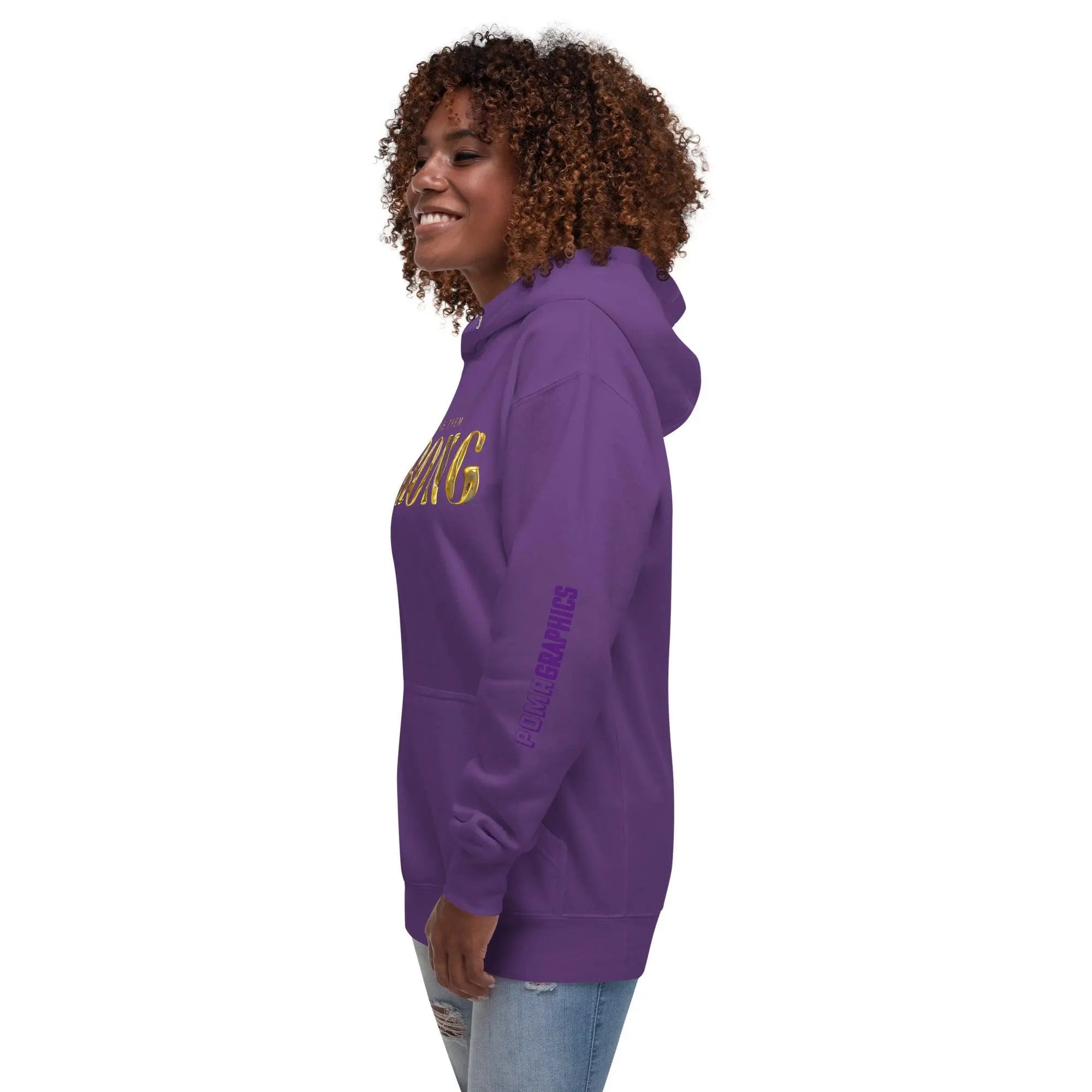 'Gold Edition Prove Them Wrong' Boyfriend Premium Hoodie - POMA Graphics