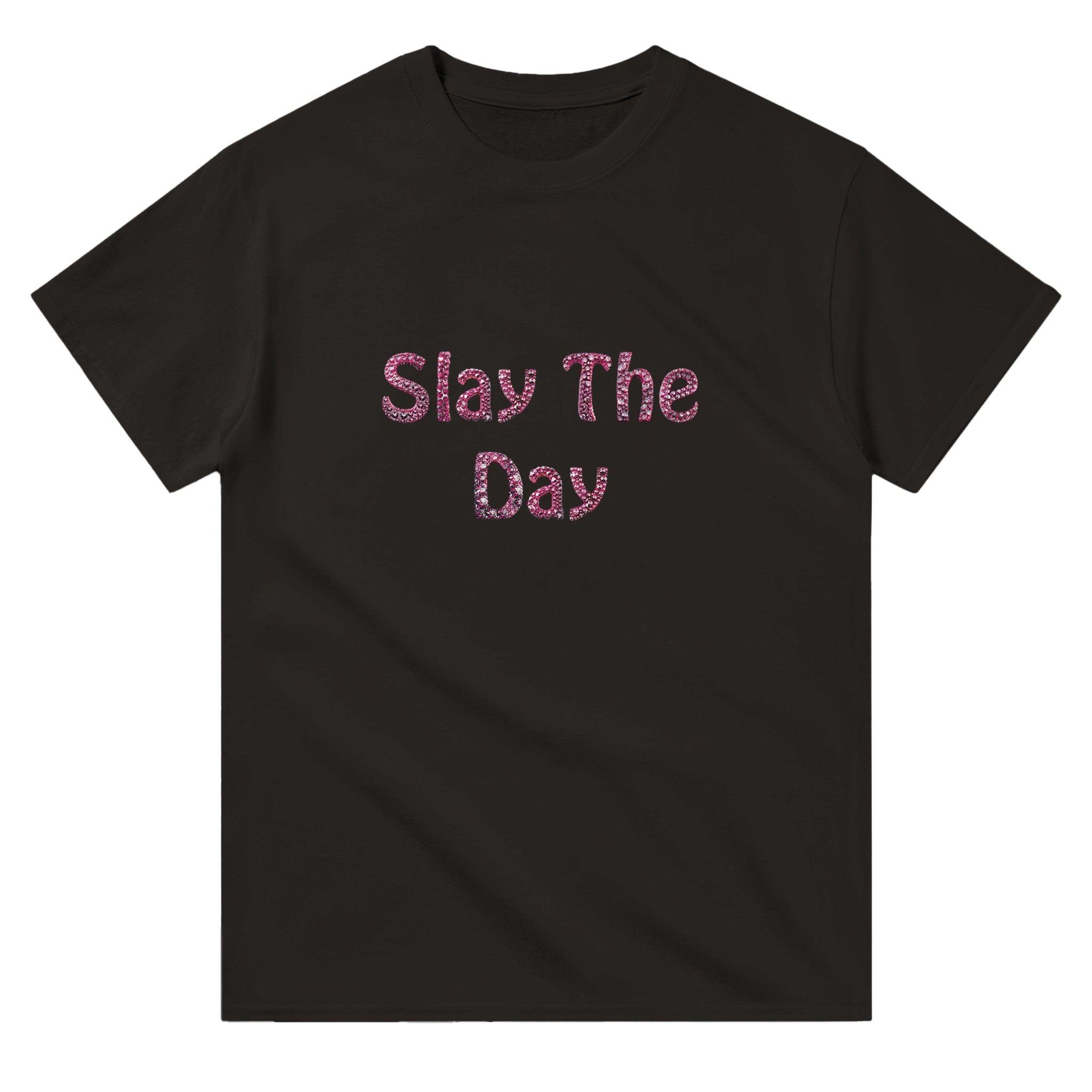 'Slay the day' Boyfriend T-shirt - POMA