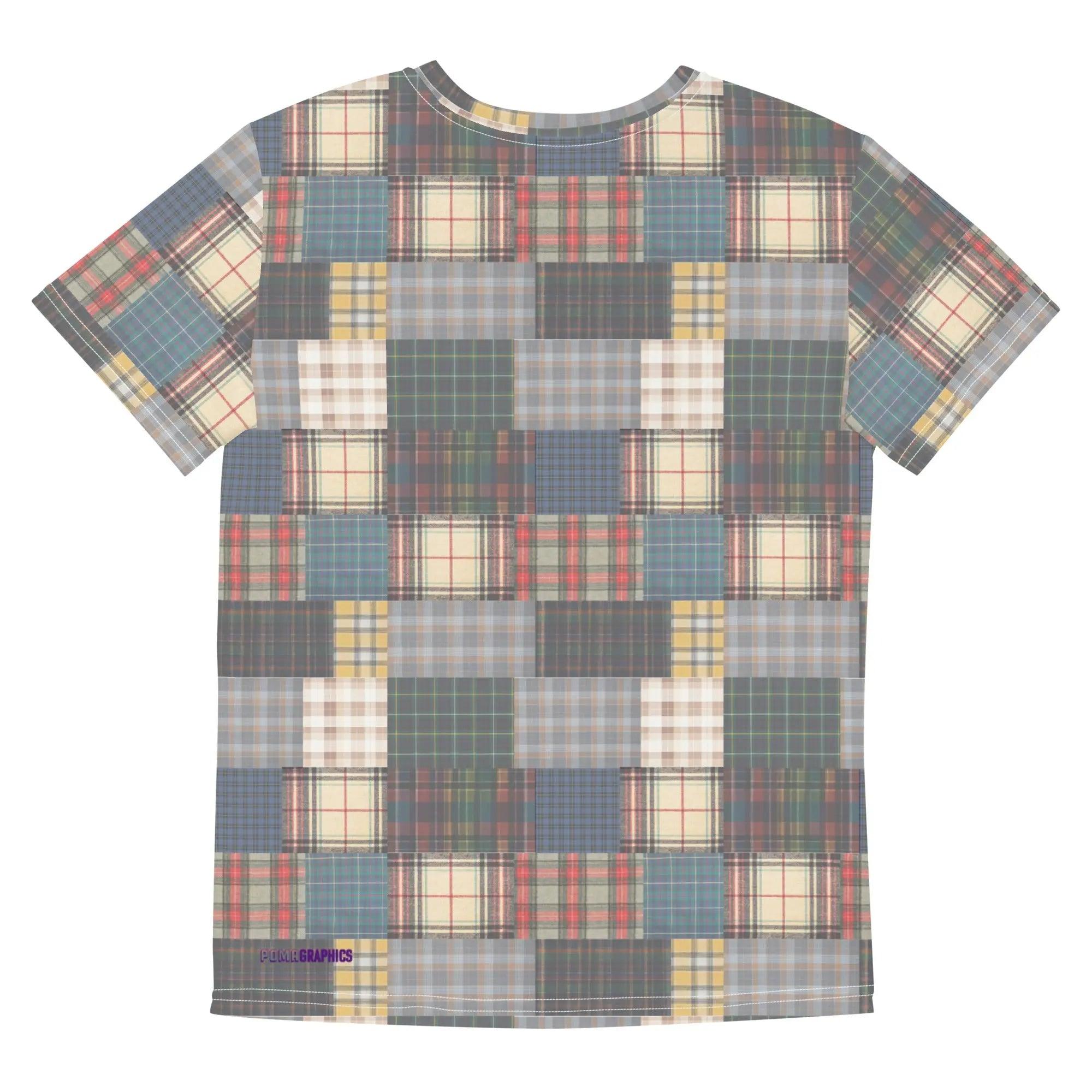 'Patchwork' Baby Tee - All Over Print - Image #2