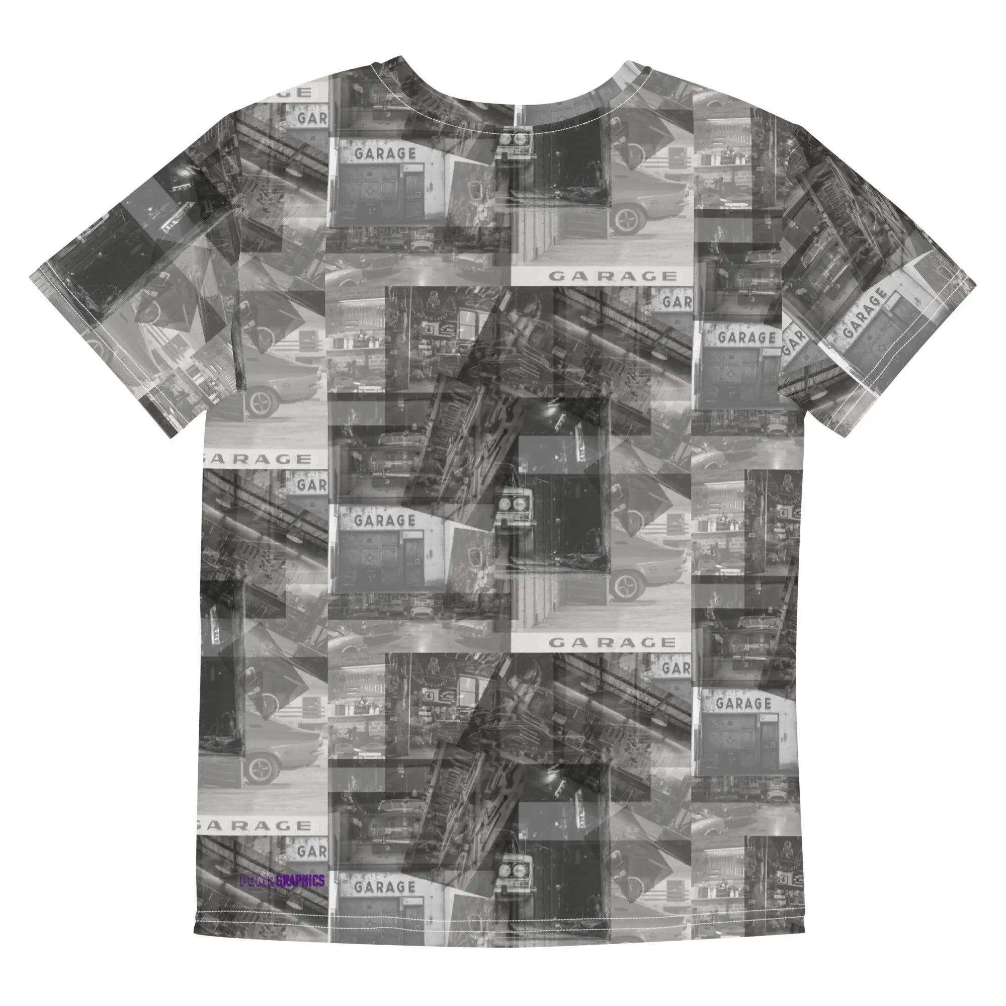 'Garage' Baby Tee - All Over Print - Image #2