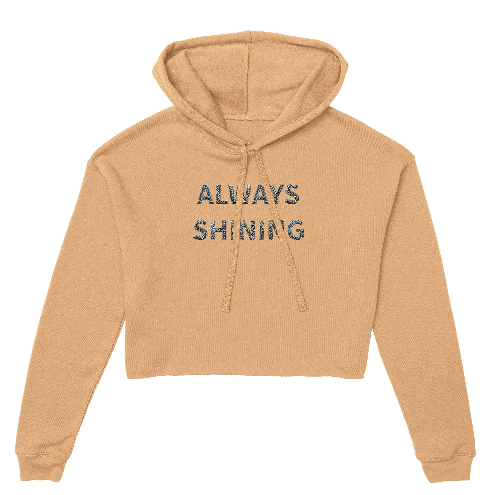 'Shining' Cropped Hoodie - POMA