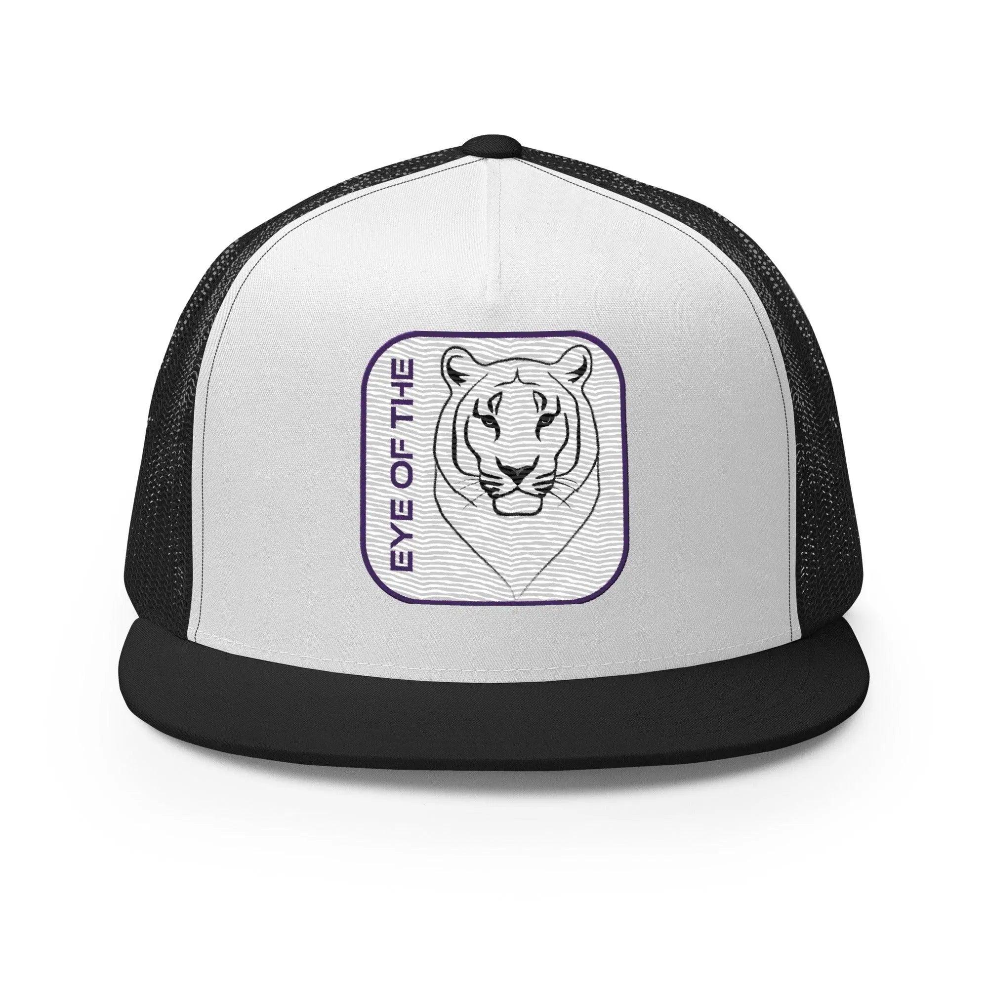 'Eye Of The Tiger' five-panel Trucker Cap - POMA Graphics