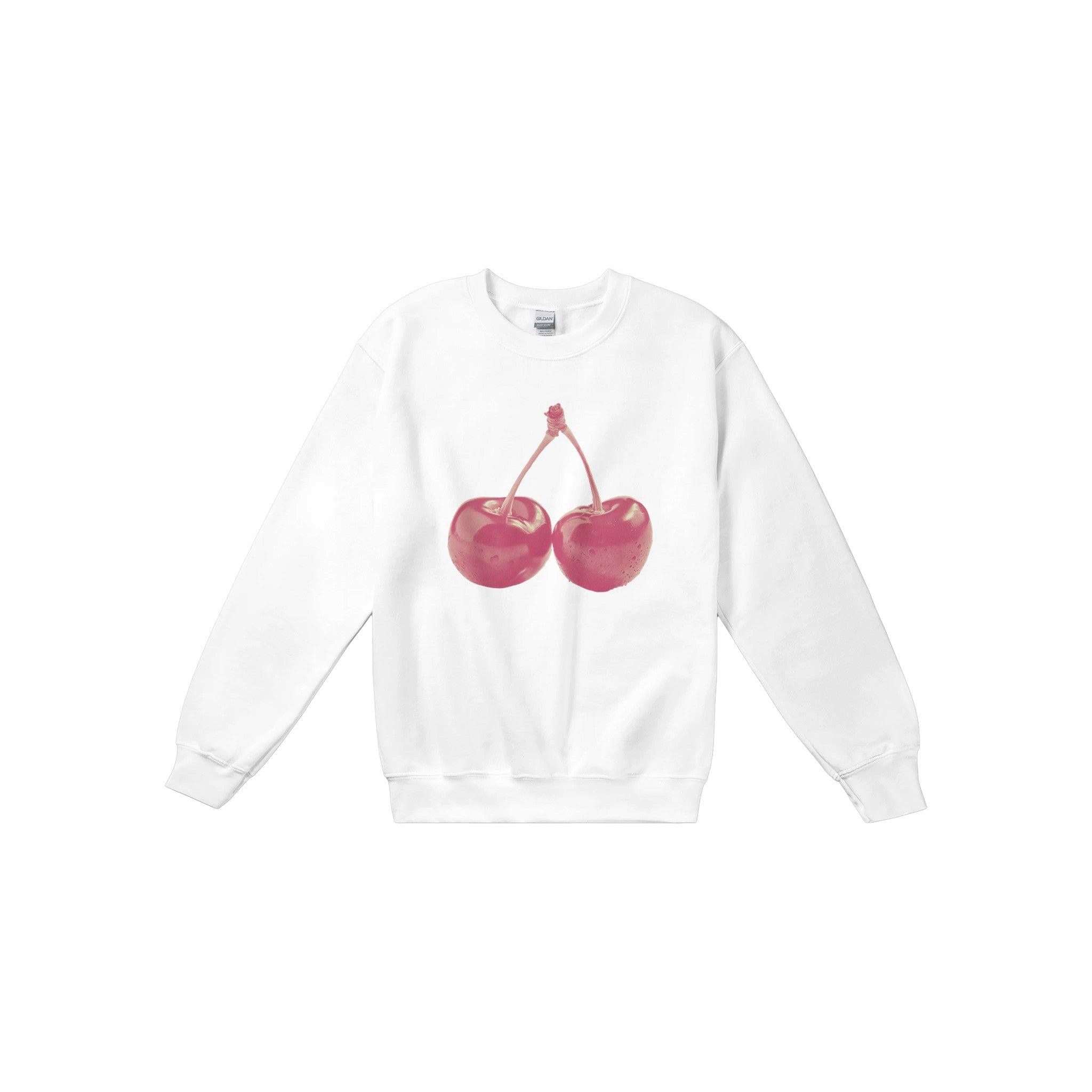 'Cherry Red' Boyfriend Sweatshirt - POMA