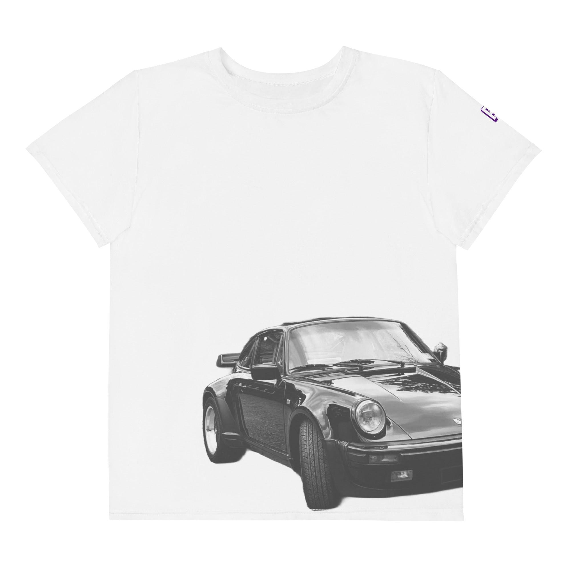 '80's Porsche' Baby Tee - All Over Print - POMA Graphics