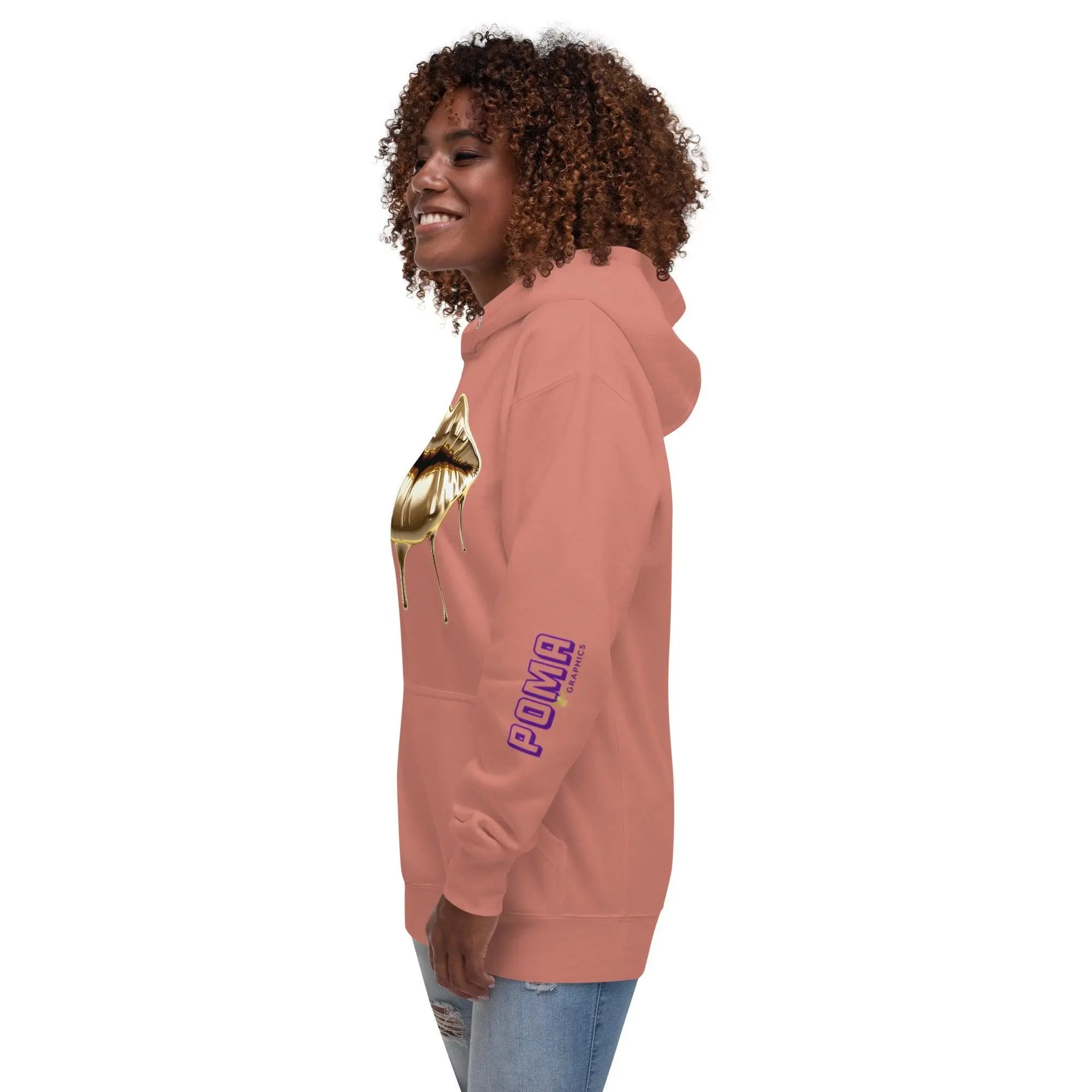 'Gold Edition Pure' Boyfriend Premium Hoodie - POMA Graphics