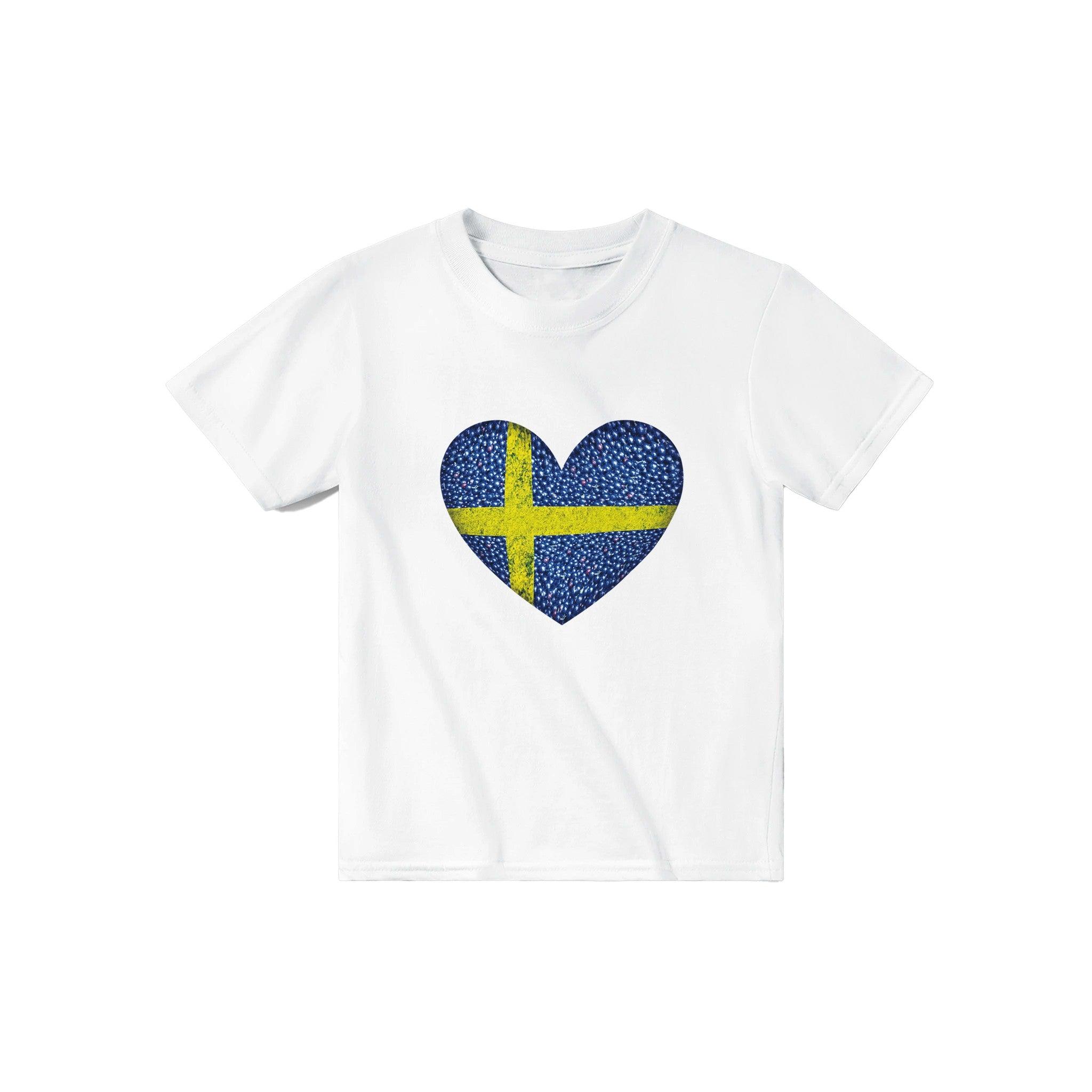 'Love Sweden' Baby Tee - POMA