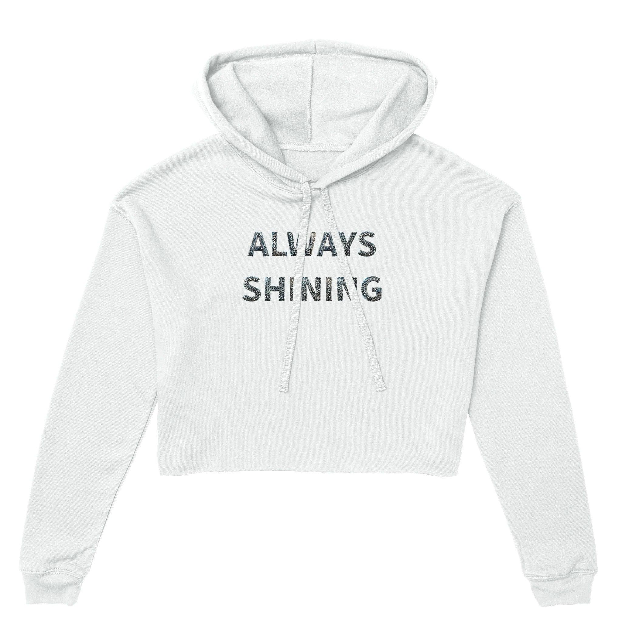 'Shining' Cropped Hoodie - POMA