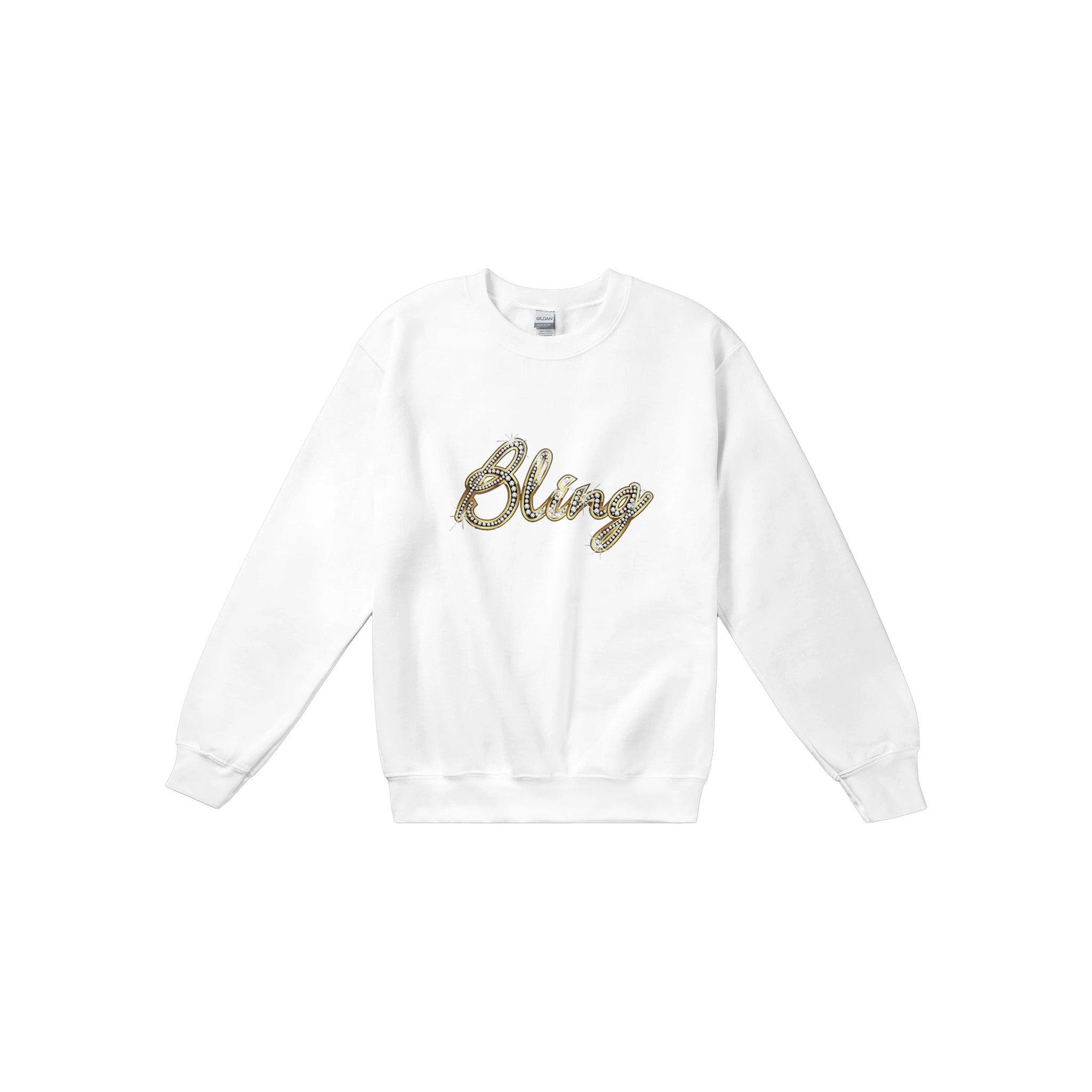 'Bling' Boyfriend Sweatshirt - POMA