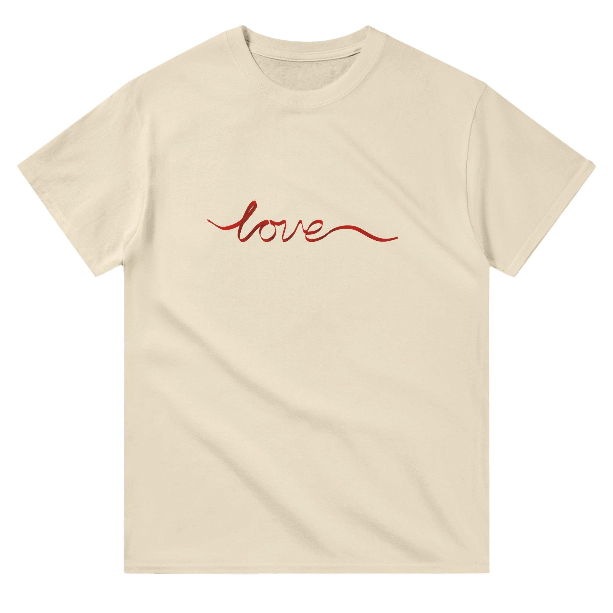 'Love Ribbon' Boyfriend T-shirt - POMA