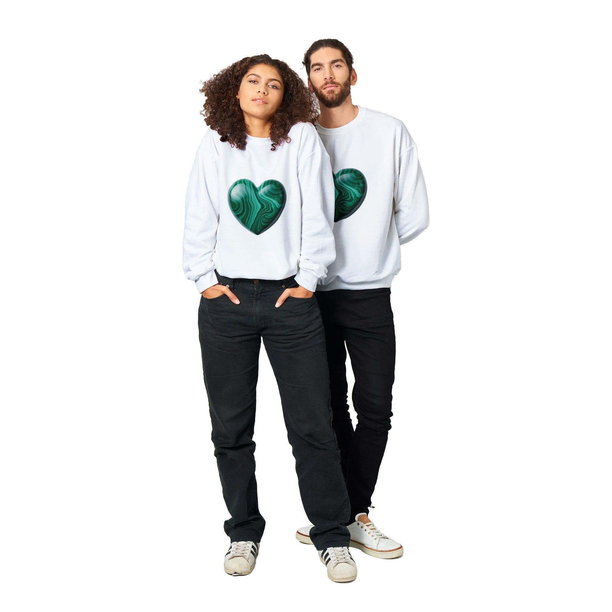 'Heart of stone' Boyfriend Sweatshirt - POMA