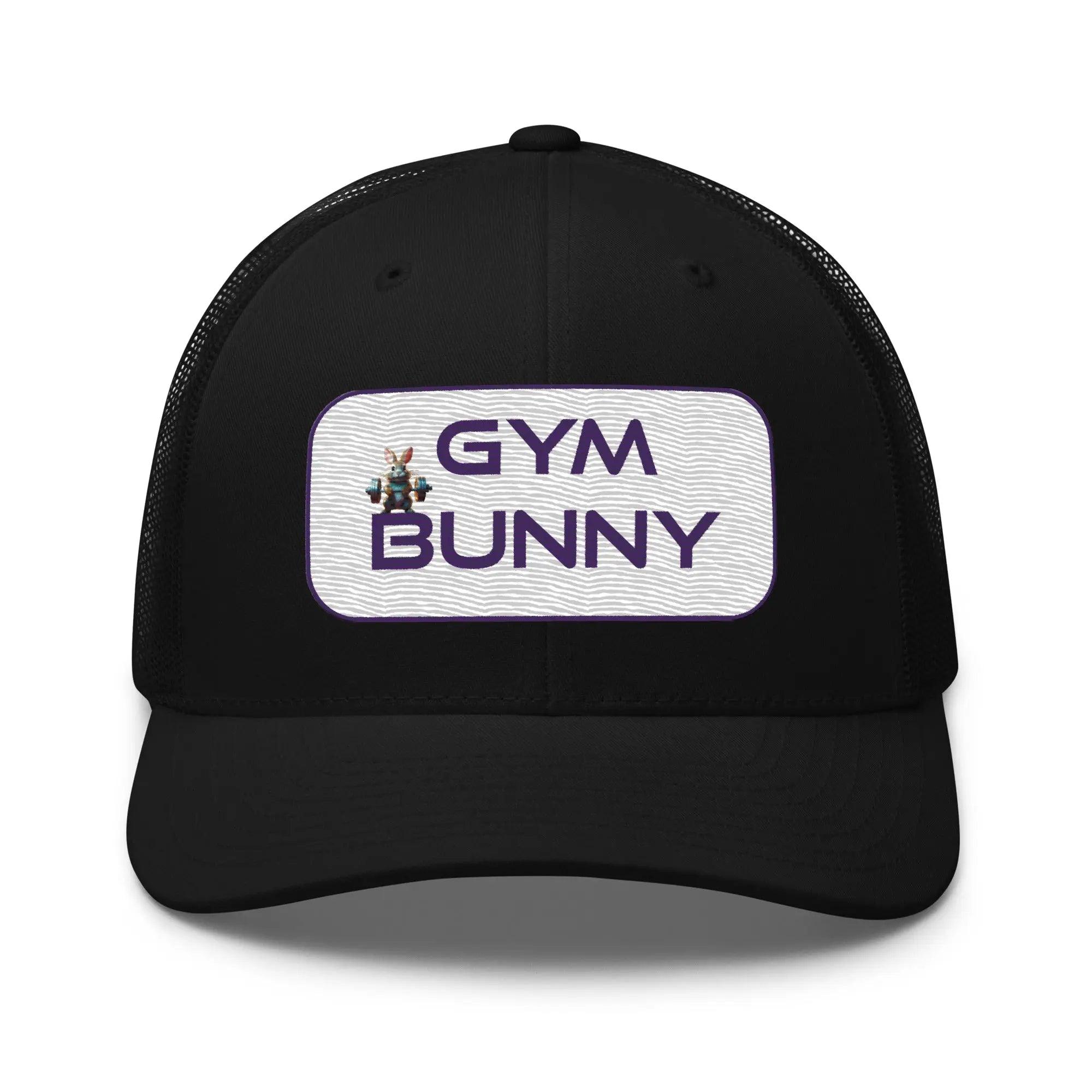 'Gym Bunny' Retro Trucker Cap - Image #2