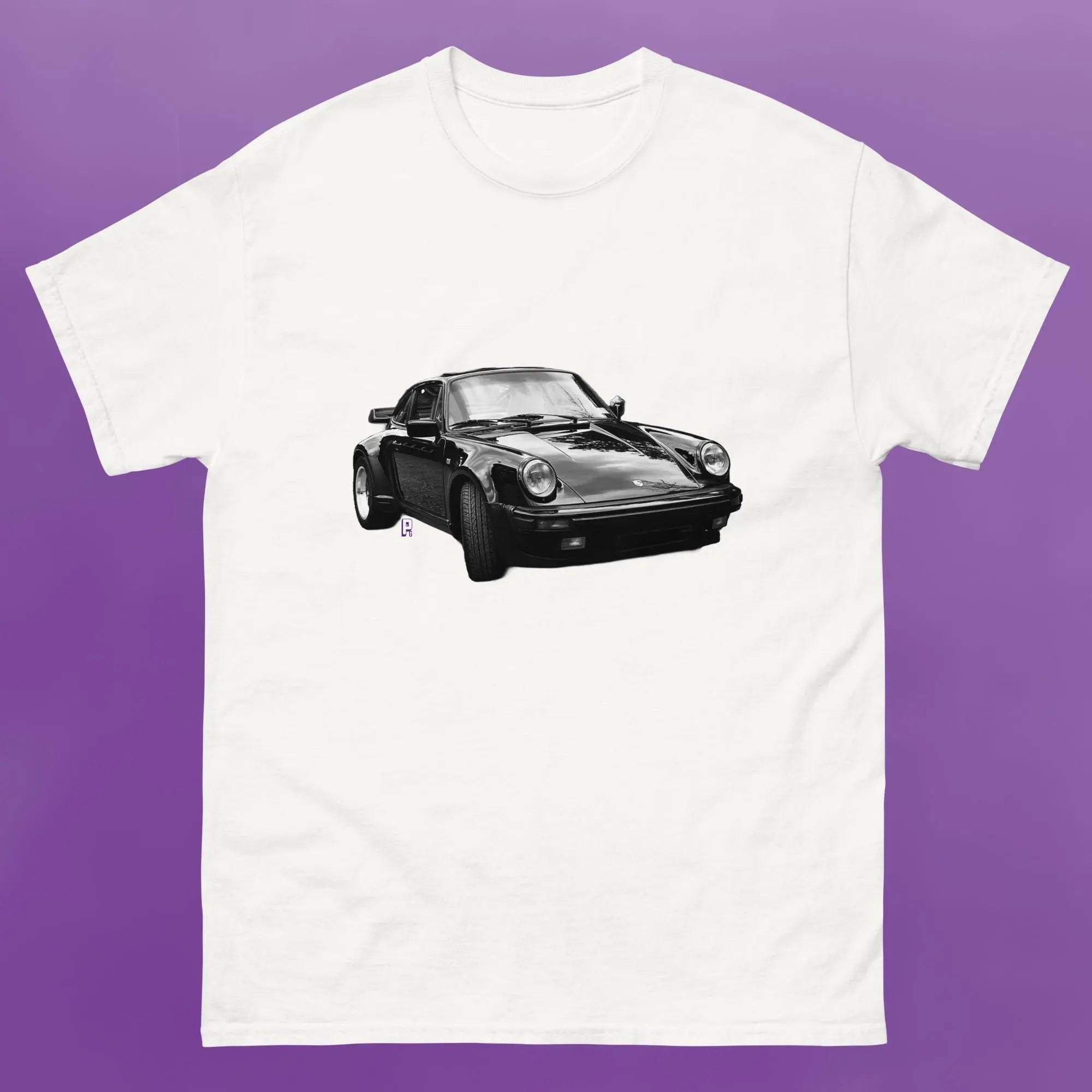 '80's Yuppie Porsche' Boyfriend T-shirt - Image #1