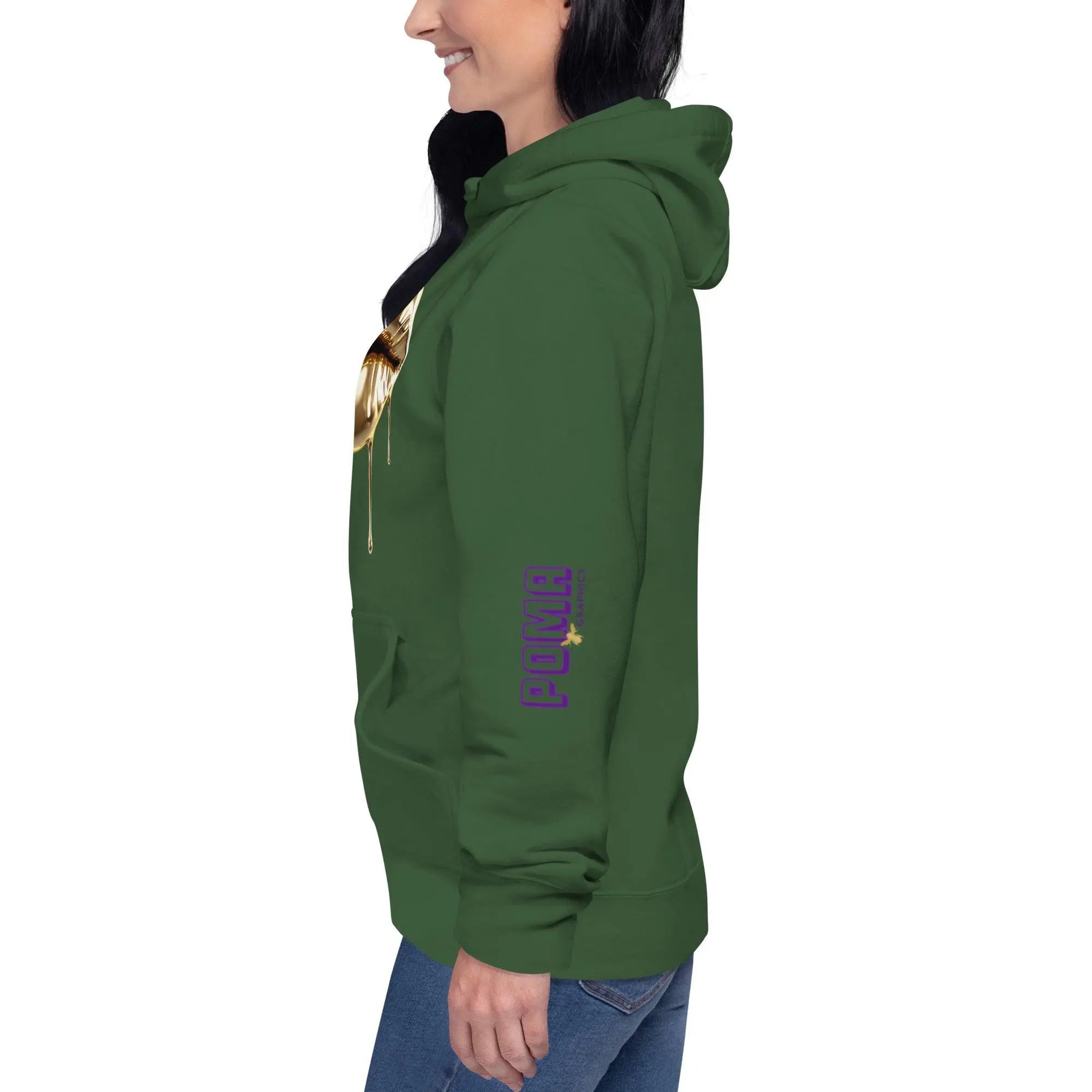 'Gold Edition Pure' Boyfriend Premium Hoodie - POMA Graphics