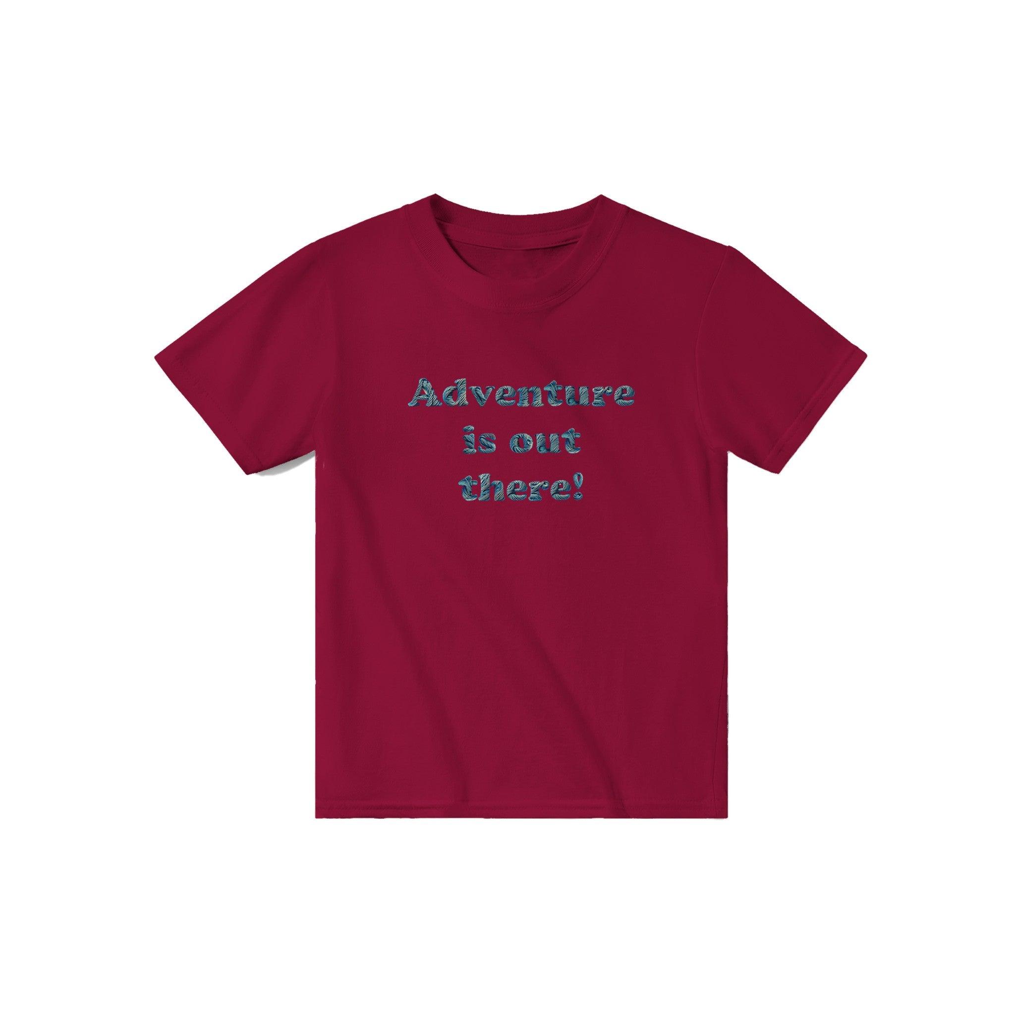 'Adventure is out there' Baby Tee - POMA