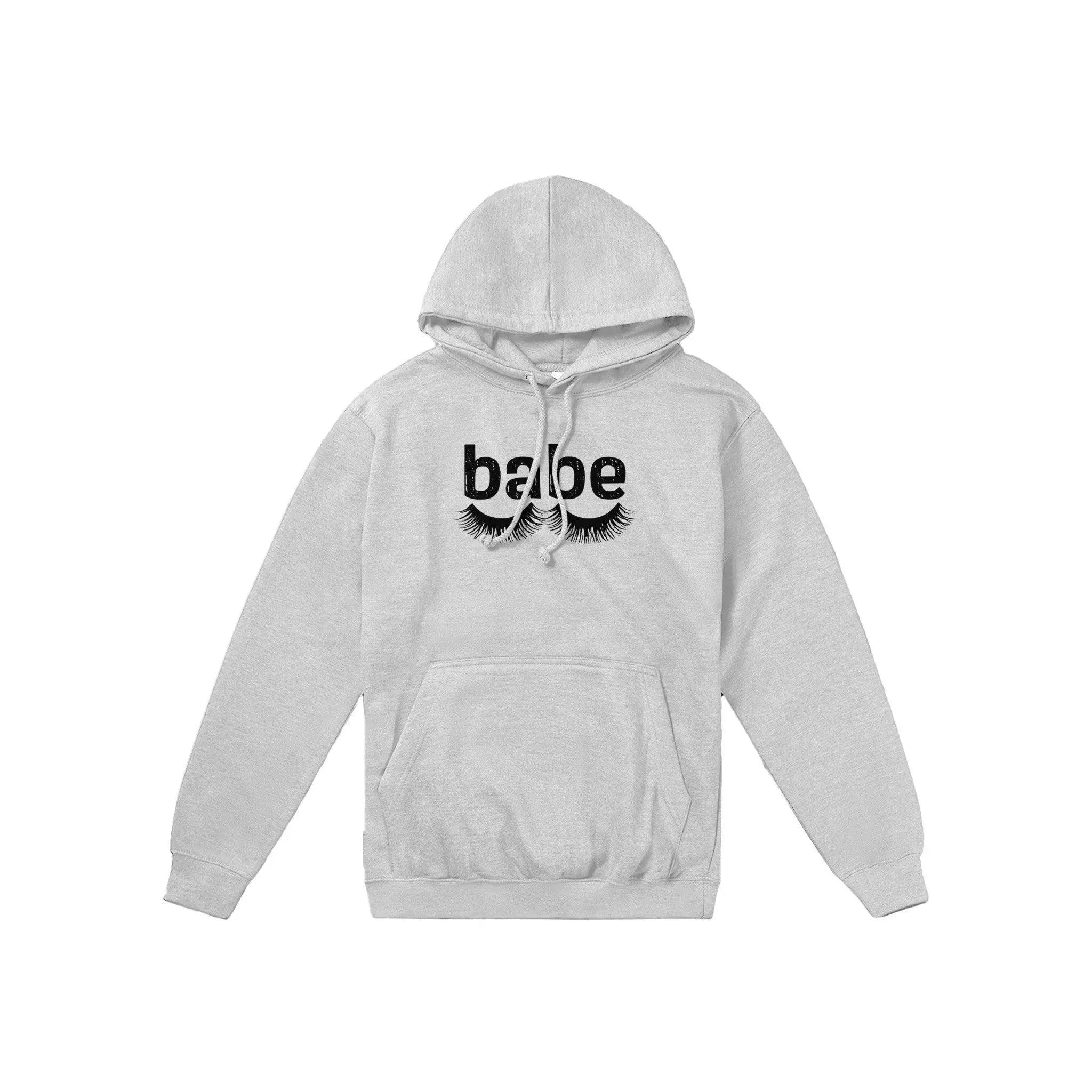 'babe' Boyfriend Hoodie - POMA