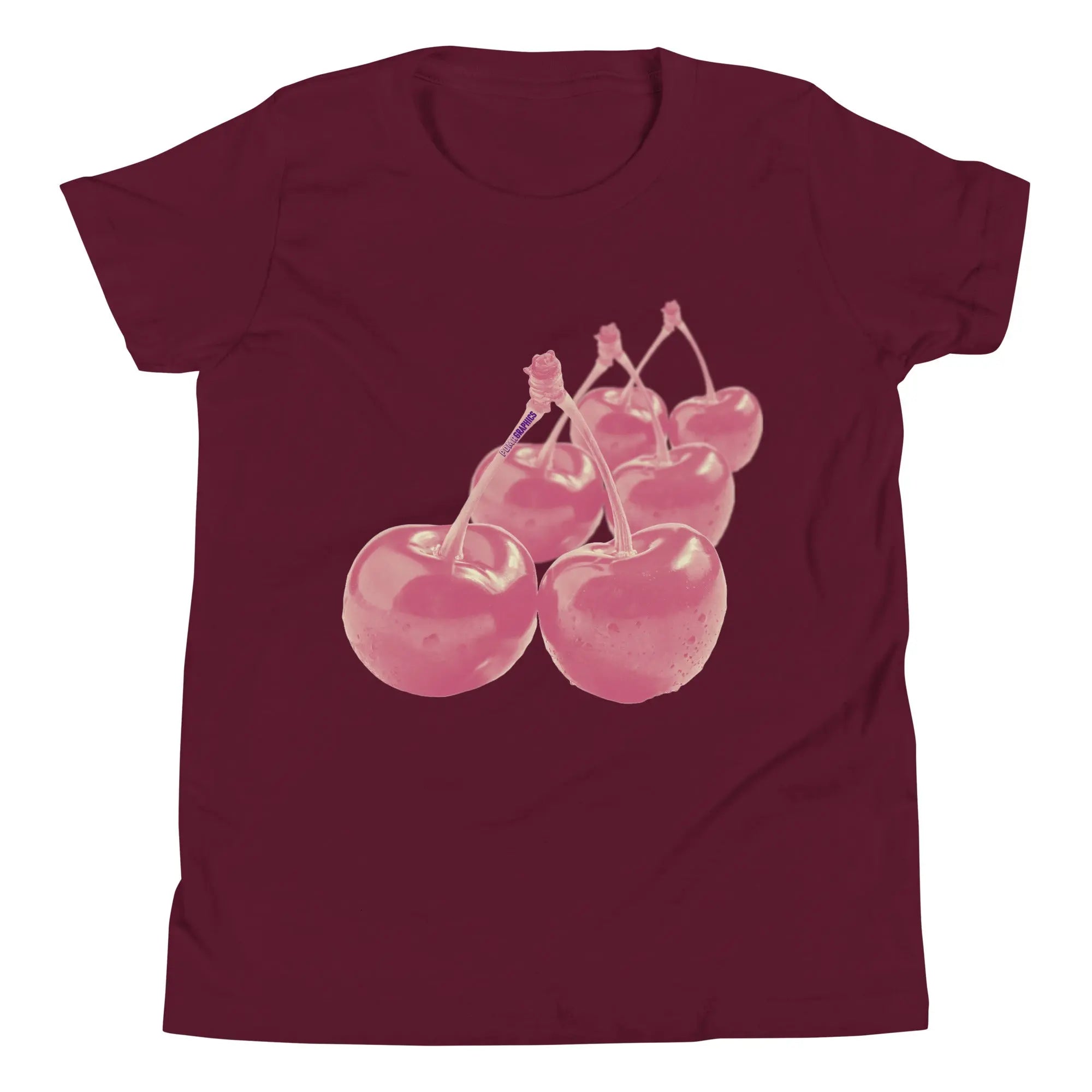 'Cherry Red Lineup' Baby Tee - Image #6