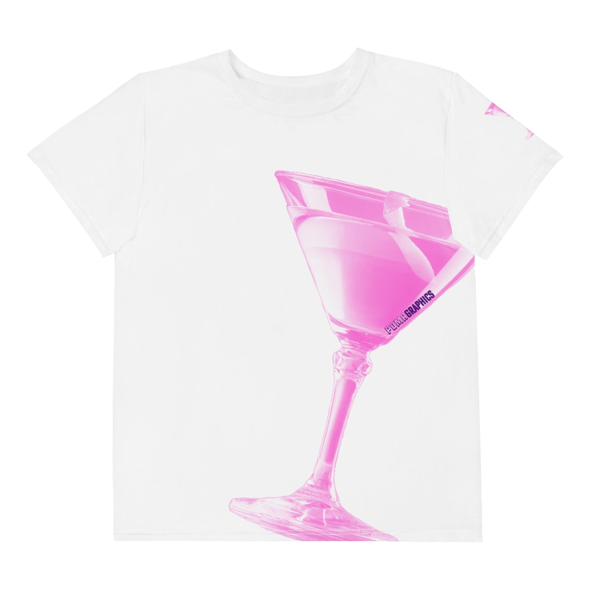 'Pink Cocktail' Baby Tee - All Over Print