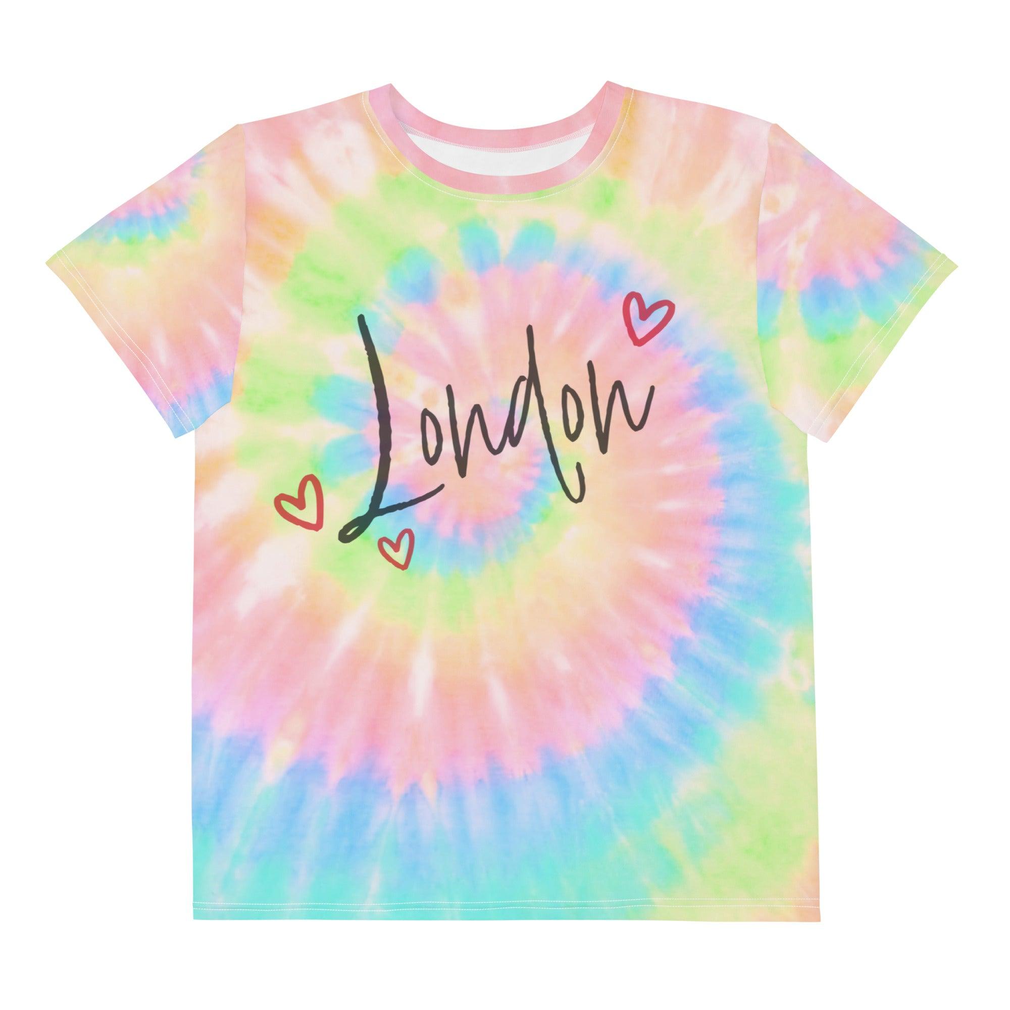 'London' Tie-Dye Baby Tee