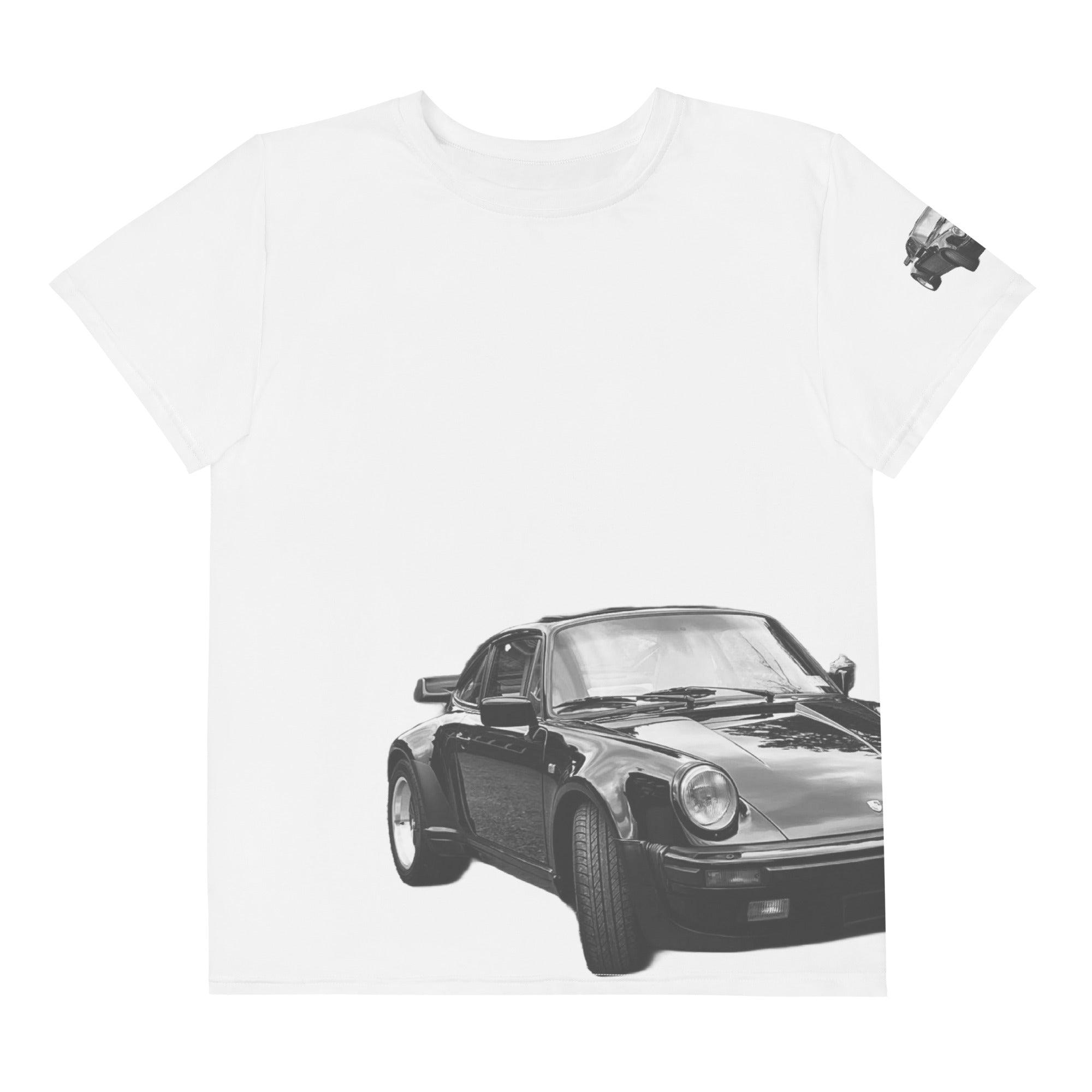 '80's Porsche' Baby Tee - All Over Print