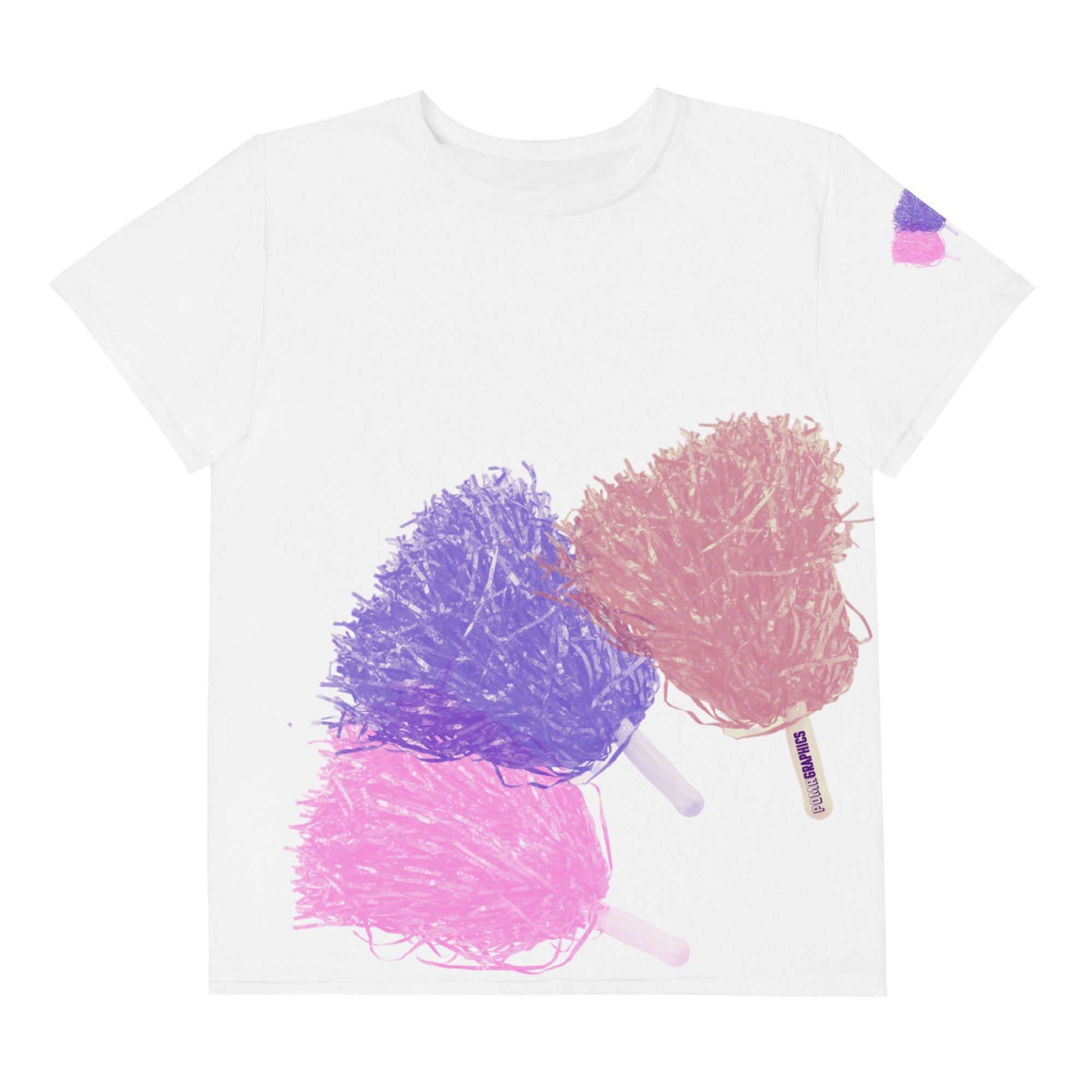 'Pom Pom' Baby Tee - All Over Print