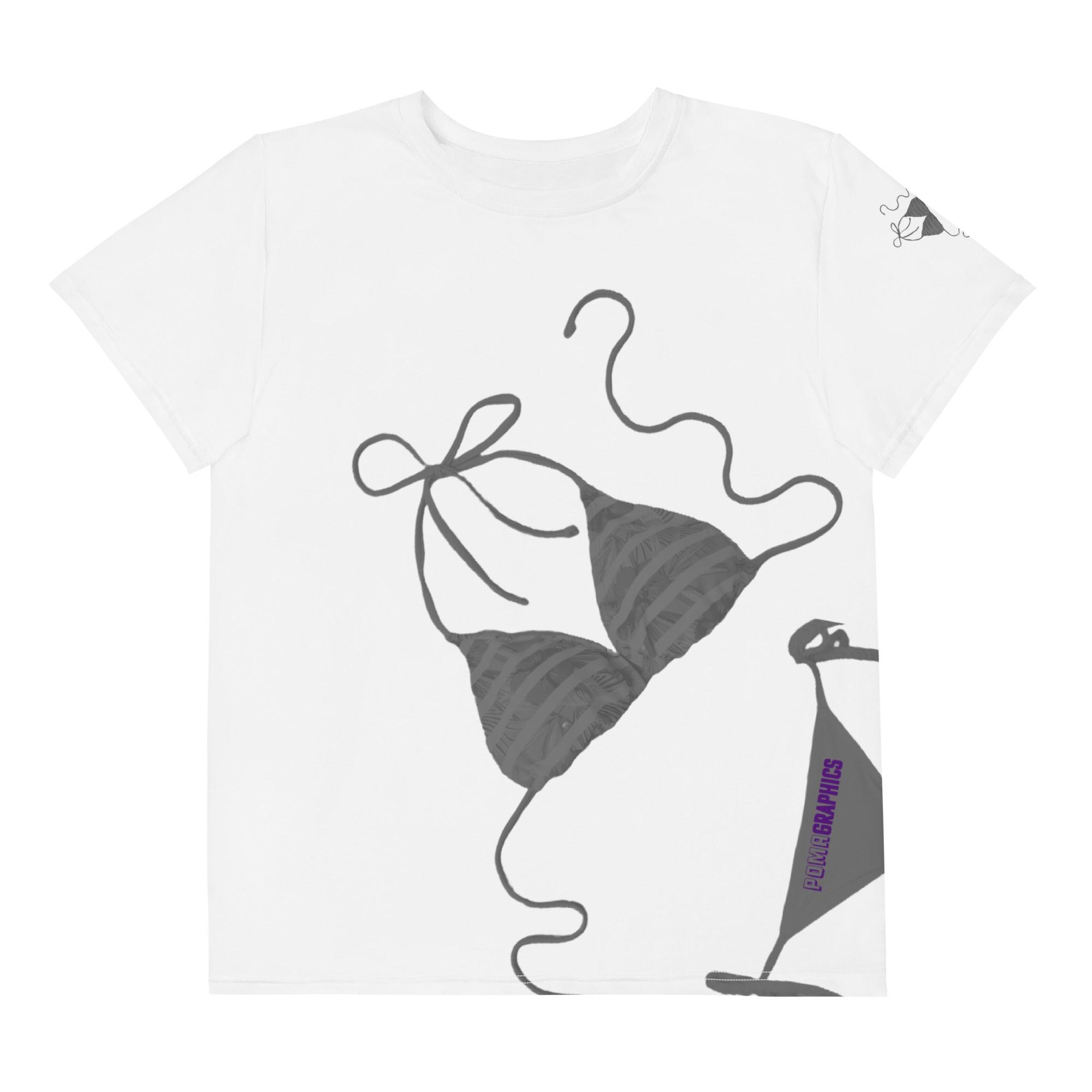 'Bikini' Baby Tee - All Over Print