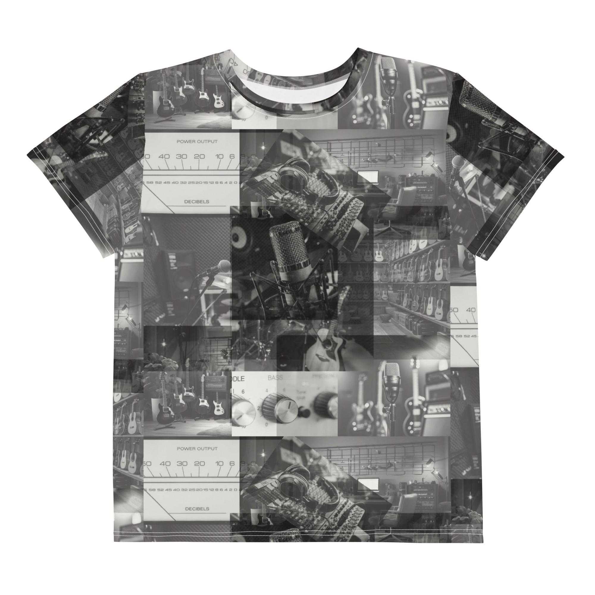 'Recording Studio' Baby Tee - All Over Print