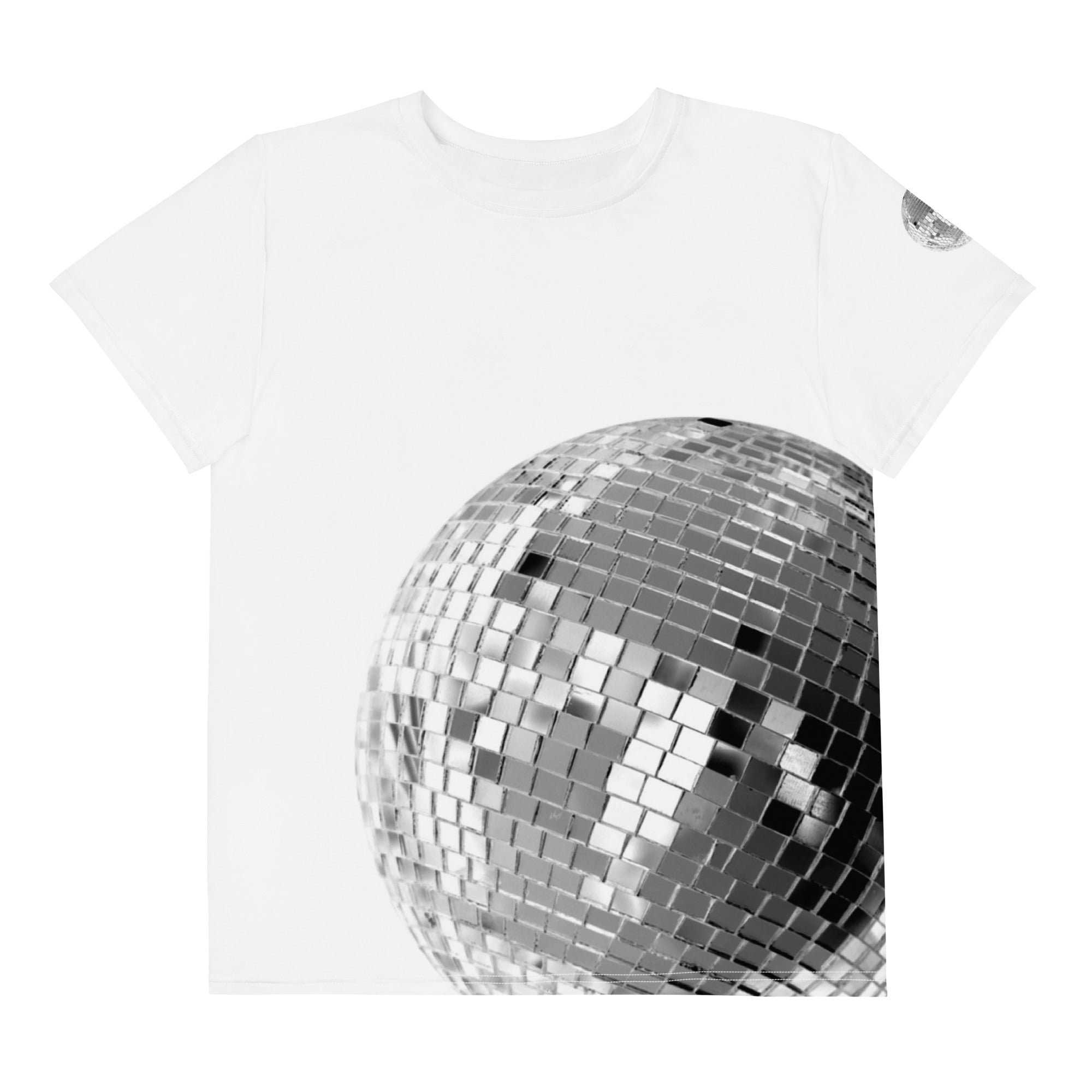 'Disco Ball' Baby Tee - All Over Print