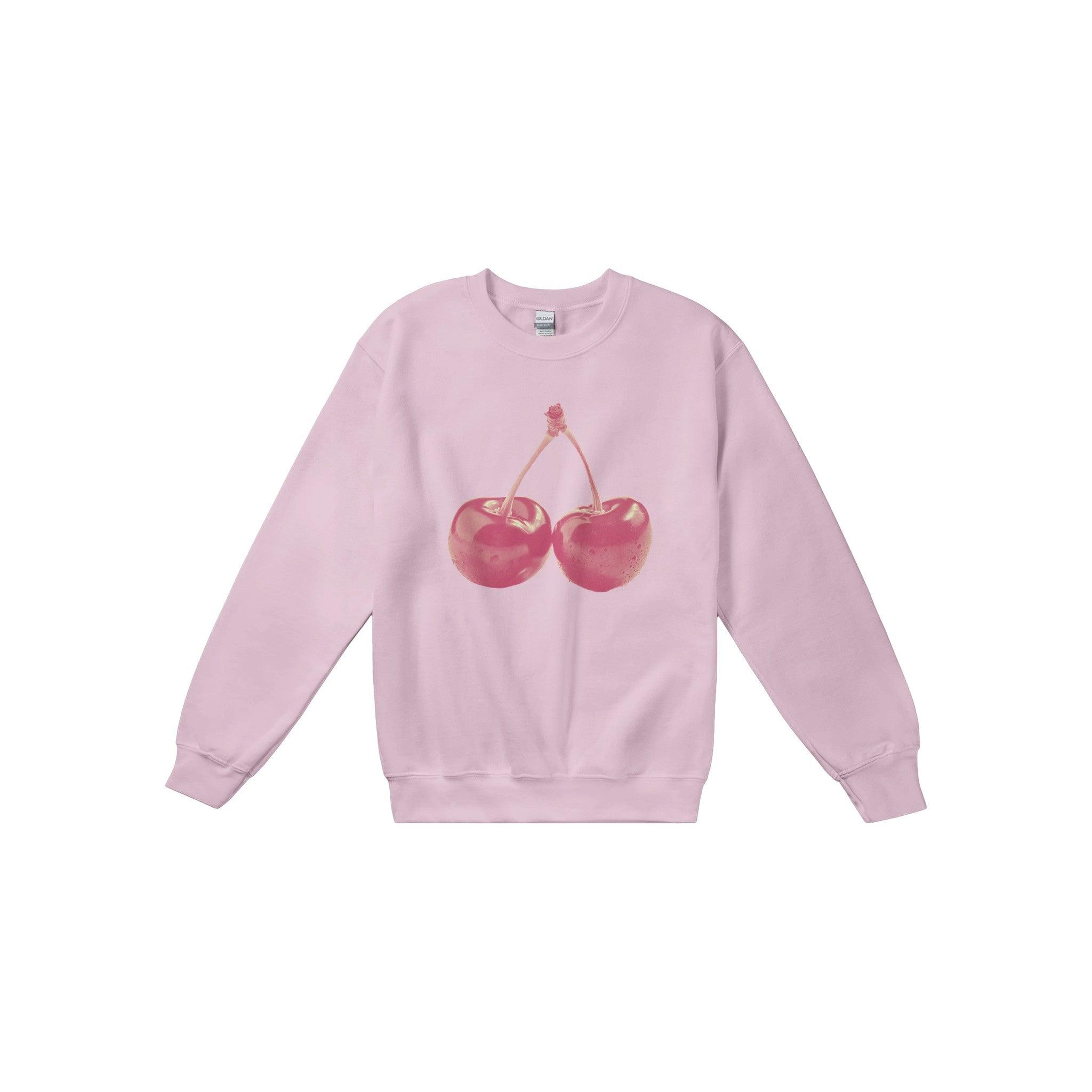 'Cherry Red' Boyfriend Sweatshirt - POMA