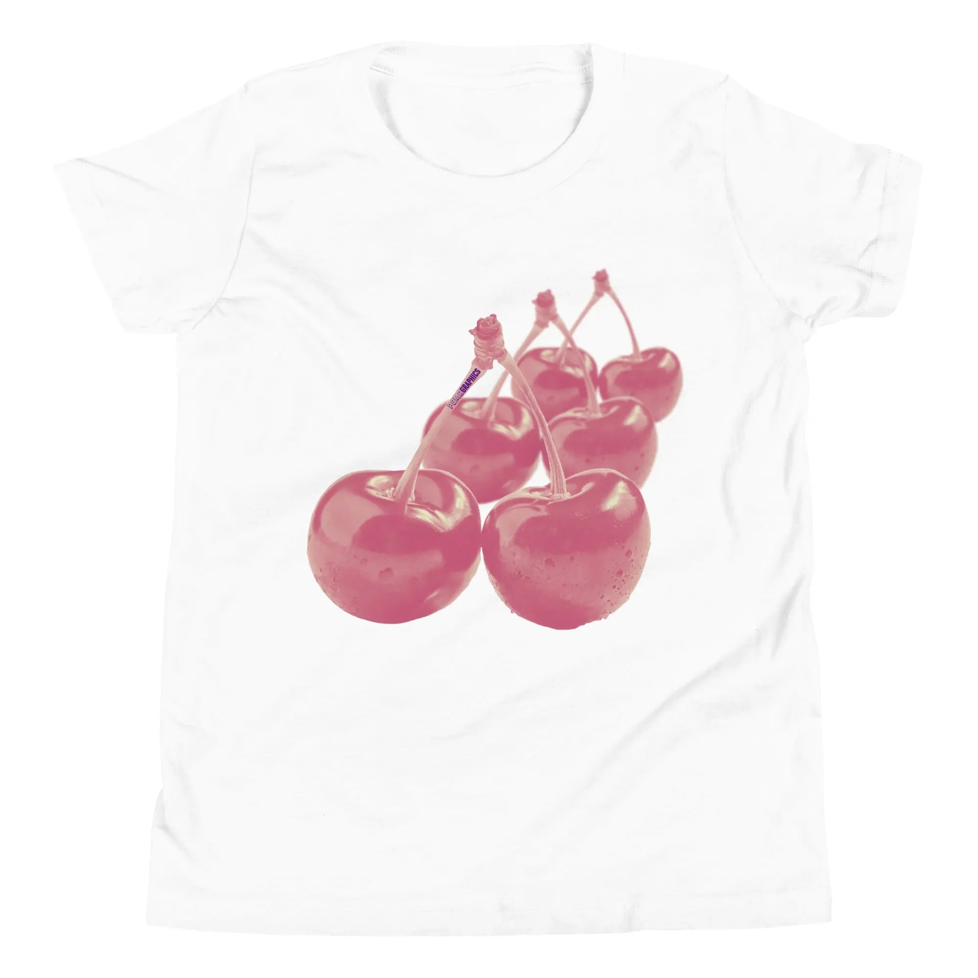 'Cherry Red Lineup' Baby Tee - Image #1