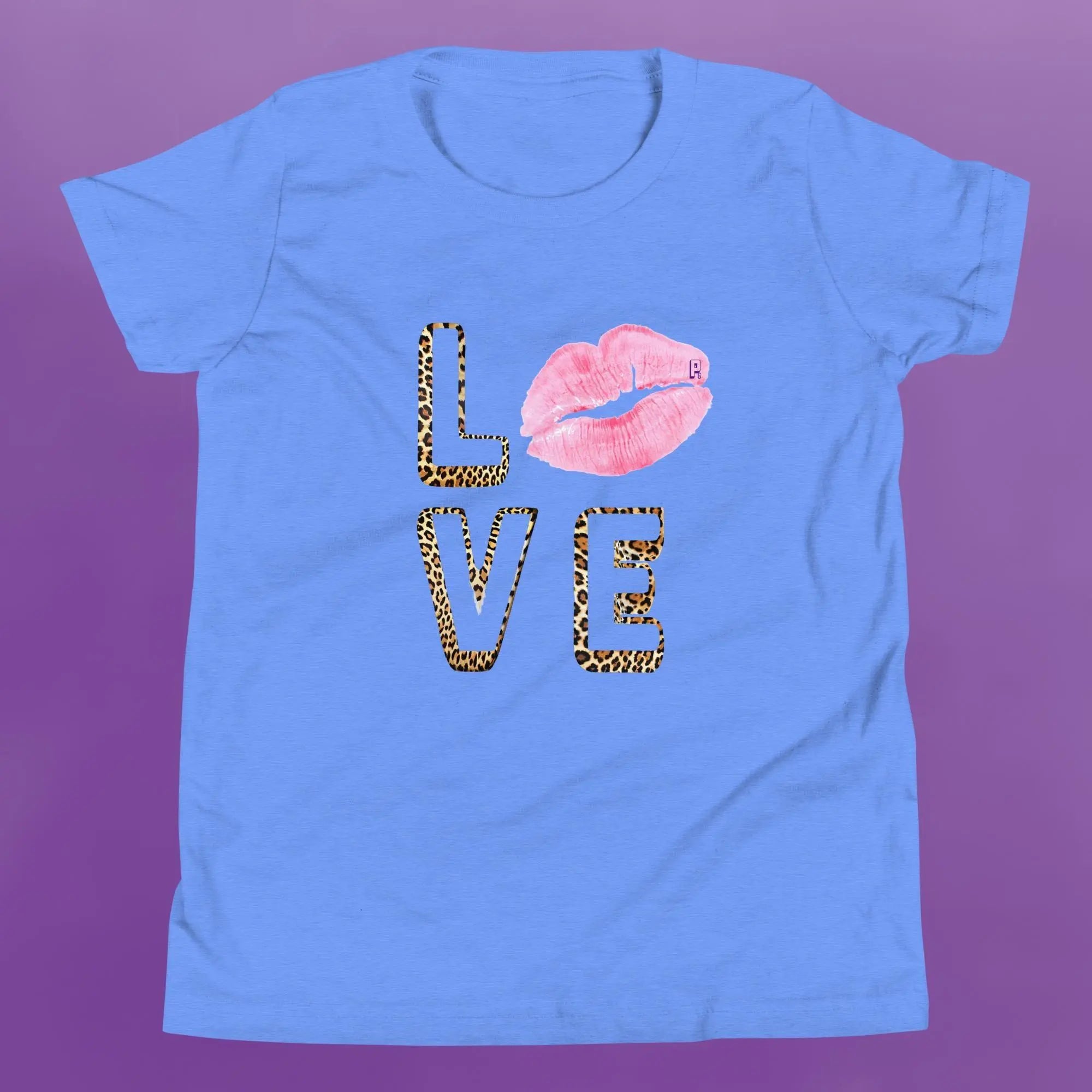 'Leopard Print Love' Baby Tee - Image #7